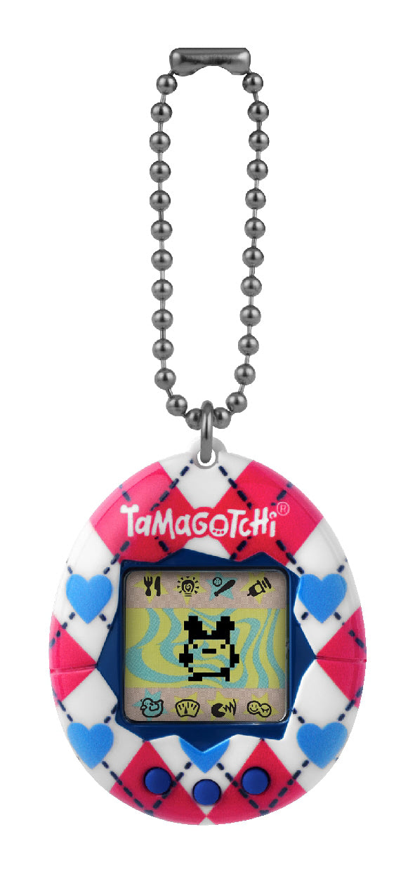 Tamagotchi Original Gen 2 Argyle Heart