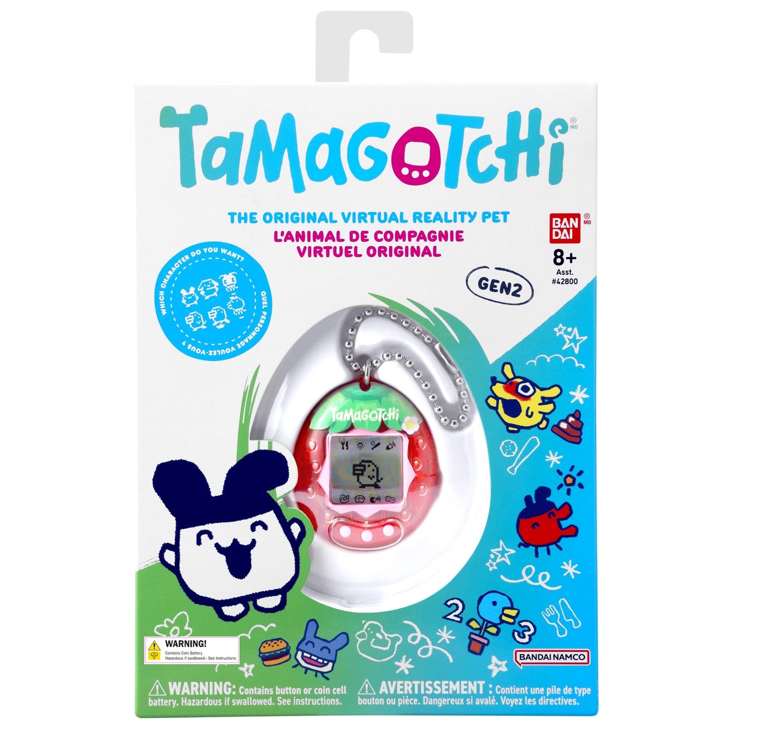 Tamagotchi Original Gen 2 Fresh Strawberry
