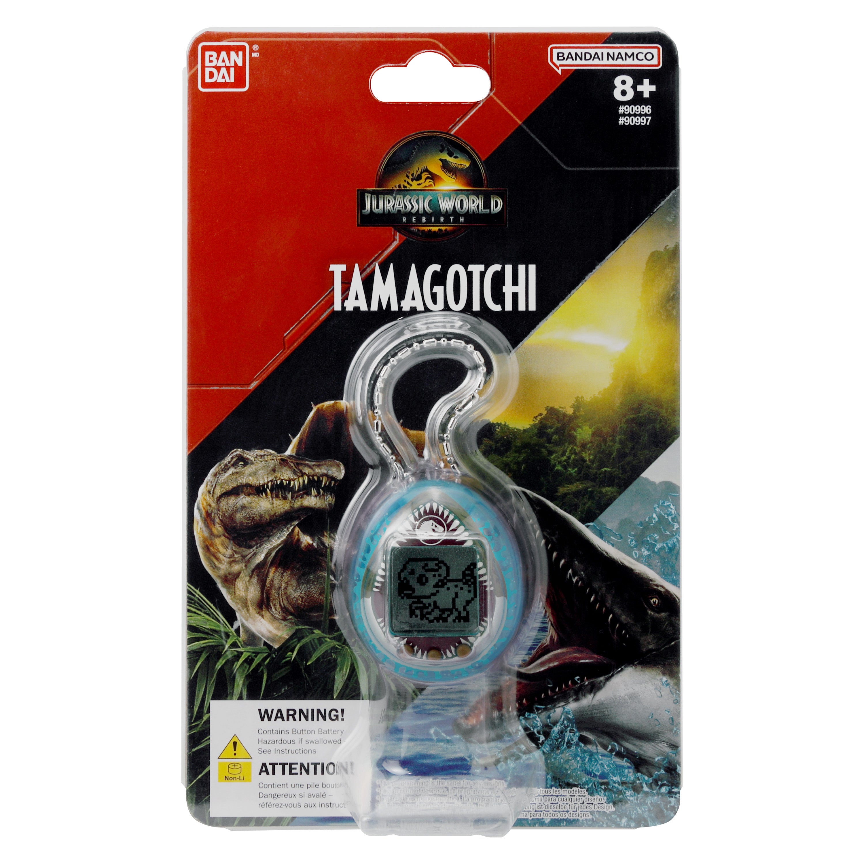 Tamagotchi Nano Jurassic World Rebirth Mosasaurus