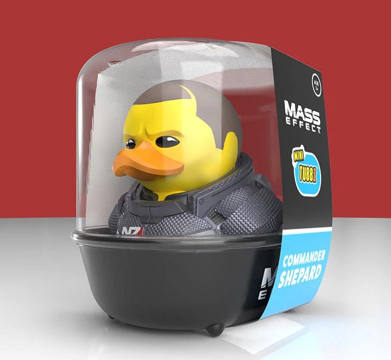 Mass Effect TUBBZ Mini Male Commander Shepard