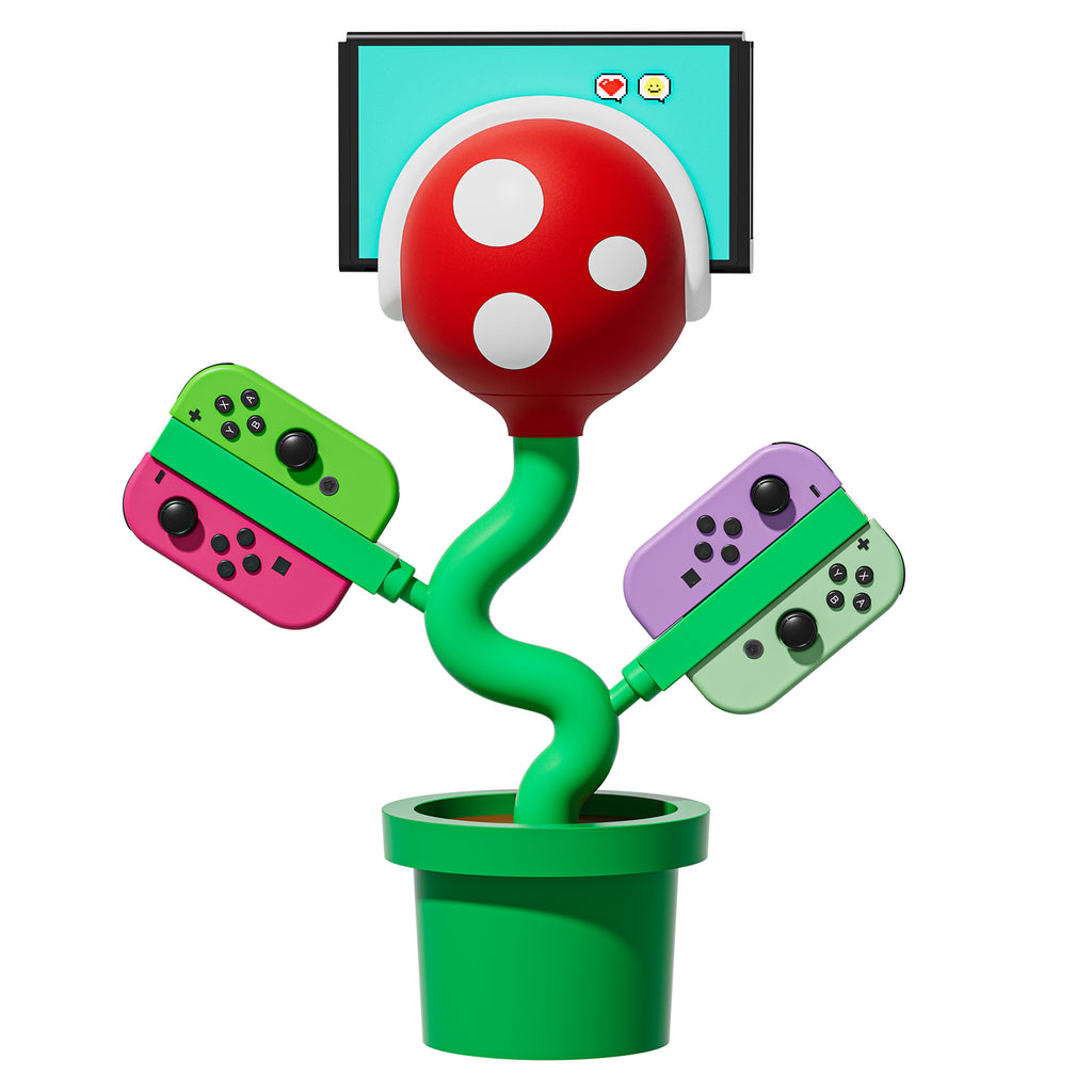 POWKONG Piranha Plant Dock for Switch and Switch OLED