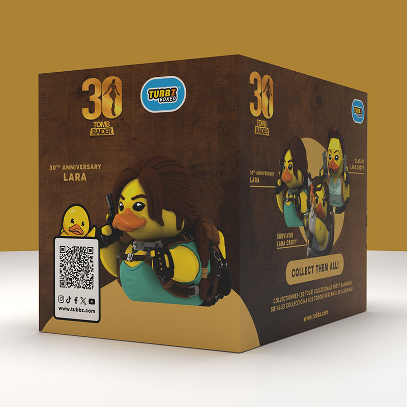Tubbz Tomb Raider BOXED 30th Anniversary Lara