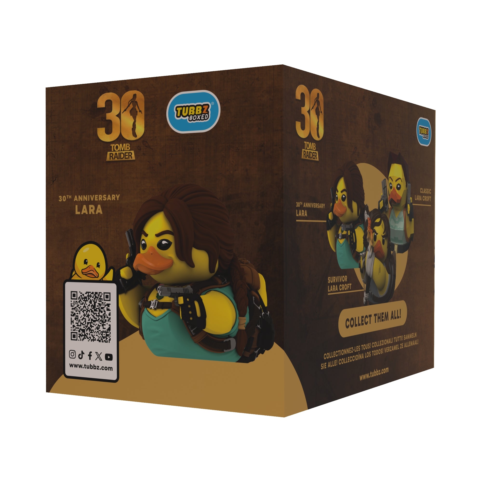 Tubbz Tomb Raider BOXED 30th Anniversary Lara