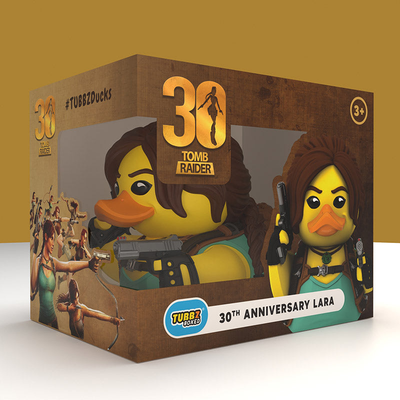 Tubbz Tomb Raider BOXED 30th Anniversary Lara