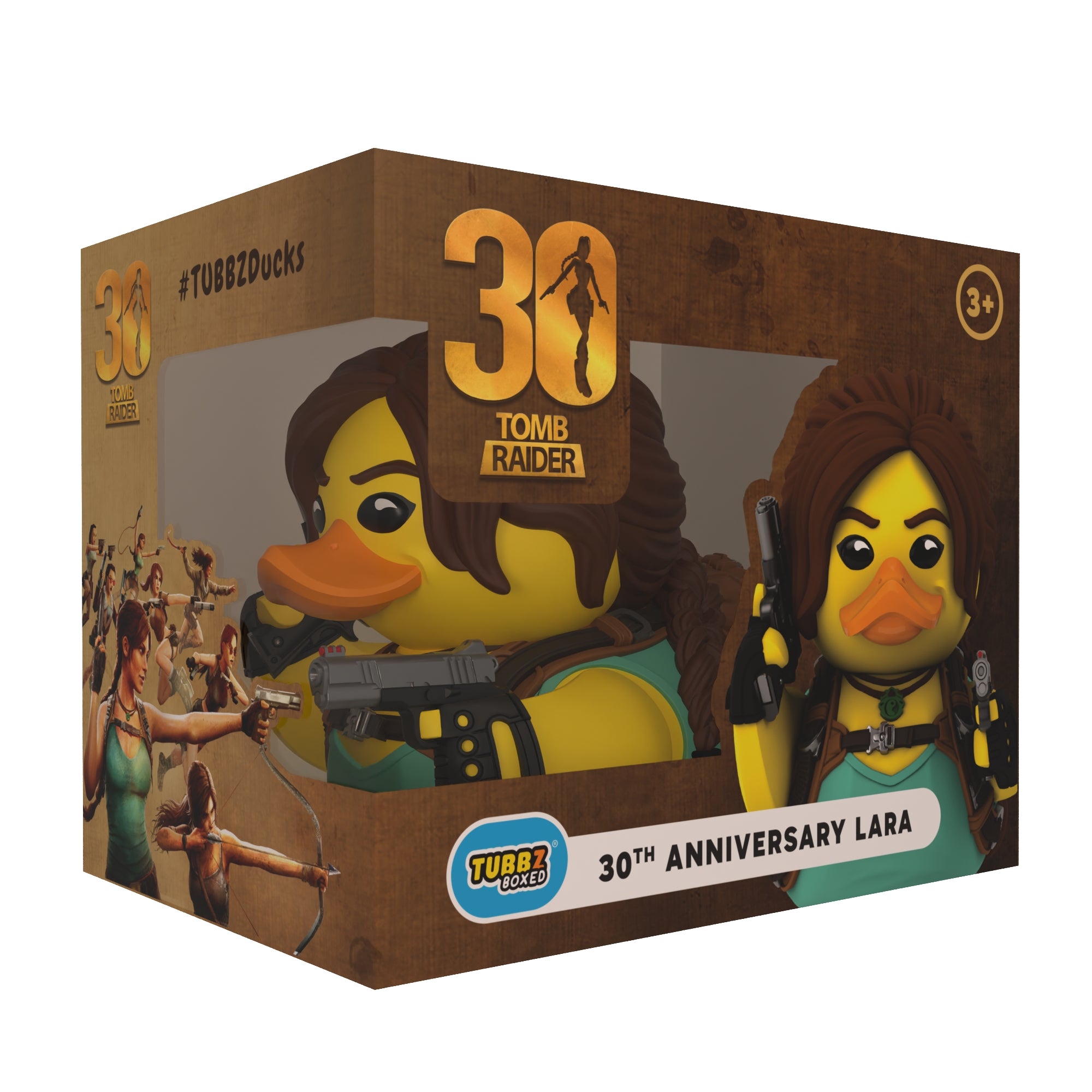 Tubbz Tomb Raider BOXED 30th Anniversary Lara
