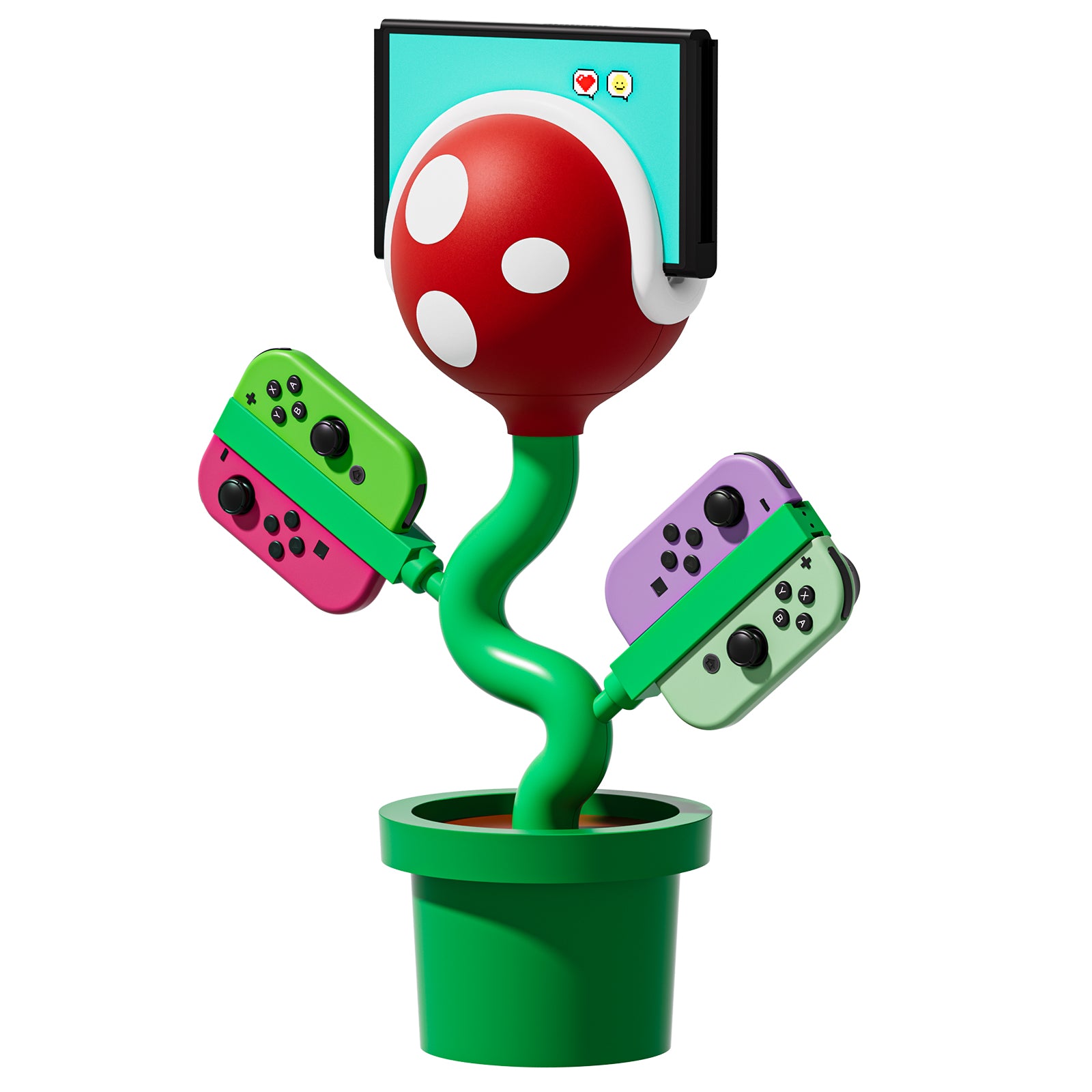 POWKONG Piranha Plant Dock for Switch and Switch OLED