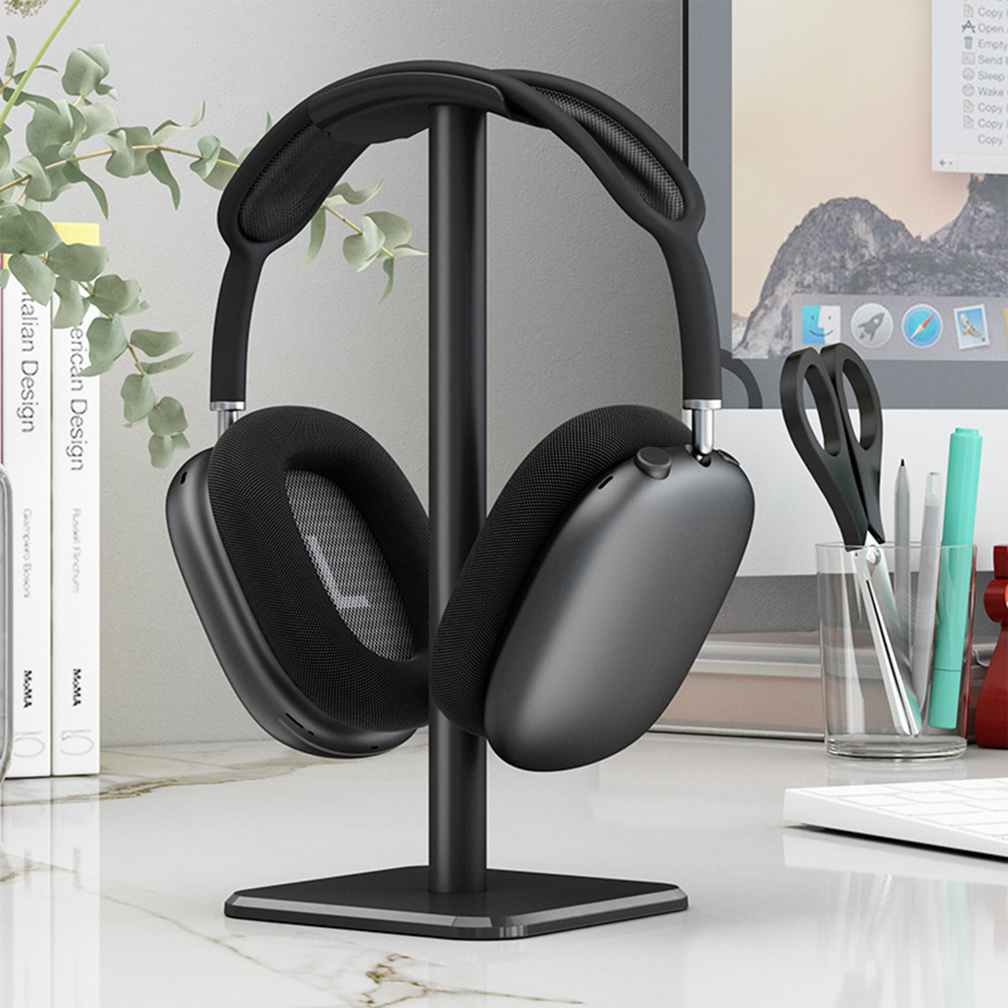 Playmax Aluminium Headset Stand- Black