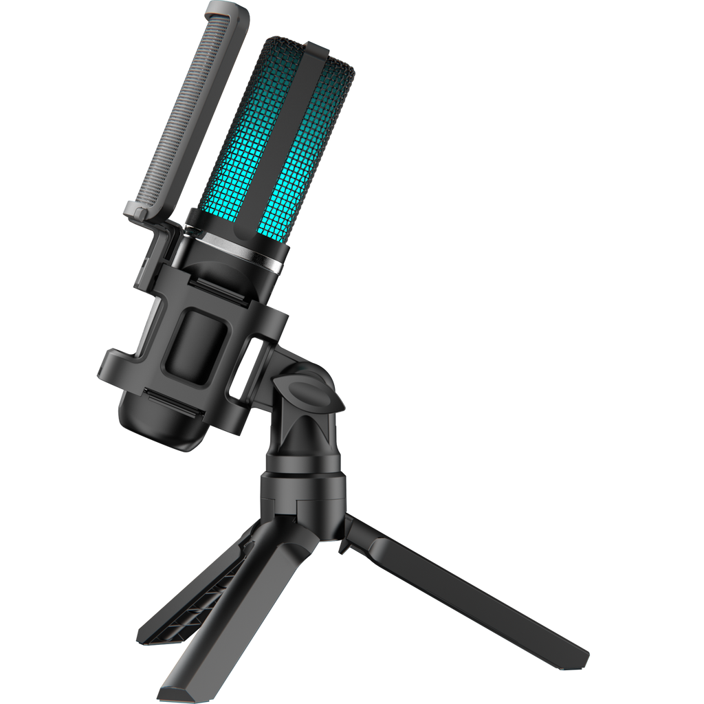 Playmax RGB Black Microphone