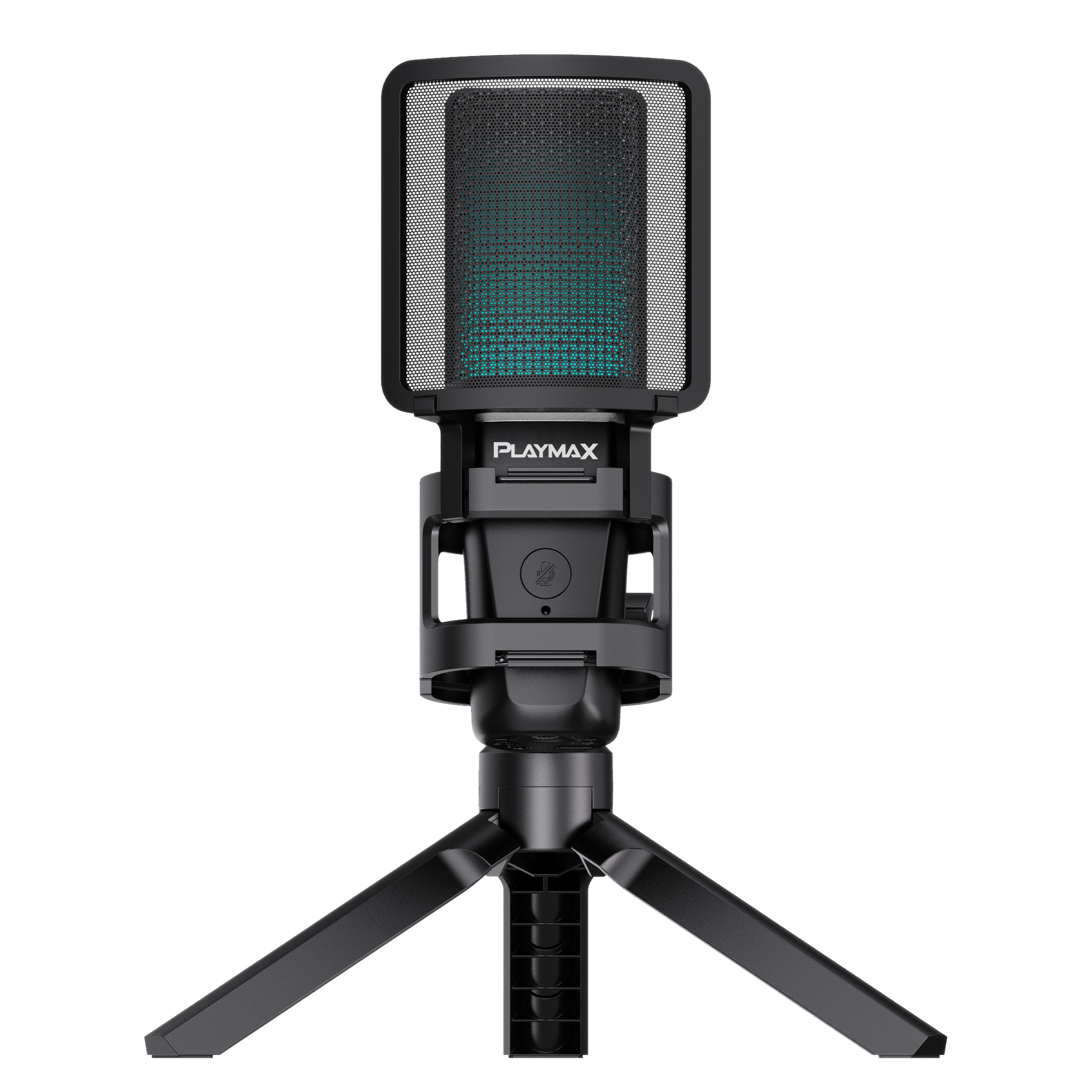Playmax RGB Black Microphone