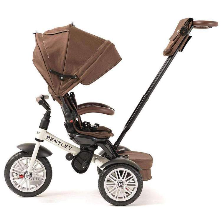 Bentley Tricycle - Brown White Satin