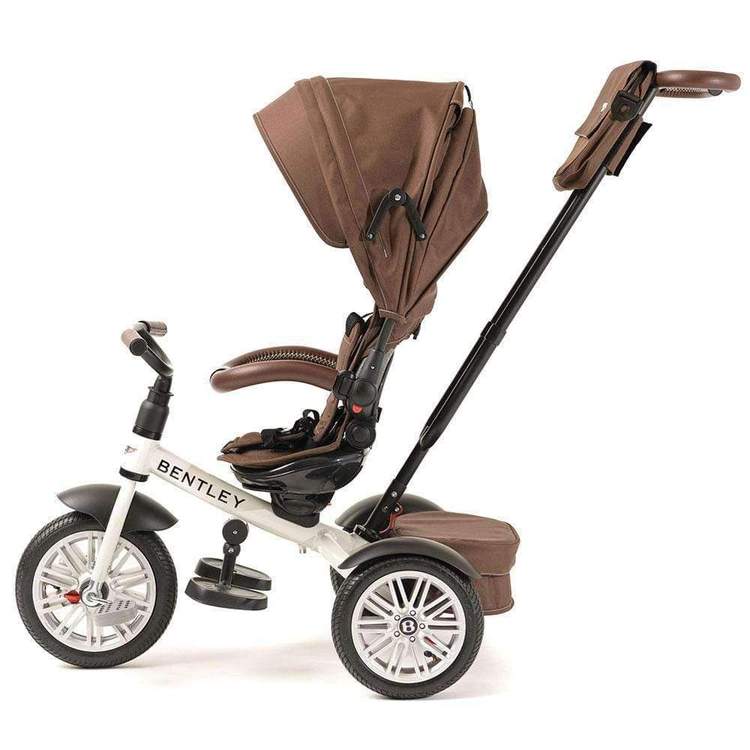 Bentley Tricycle - Brown White Satin
