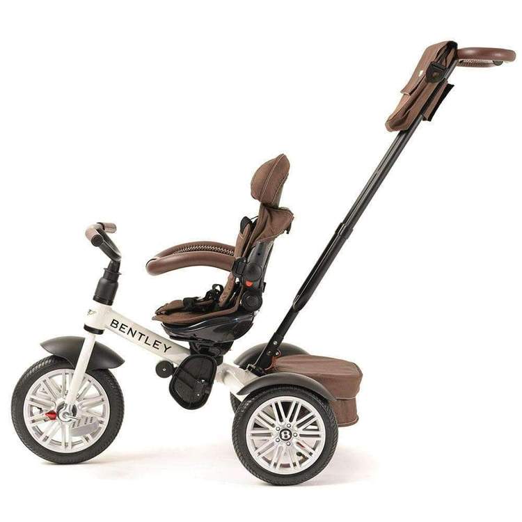 Bentley Tricycle - Brown White Satin