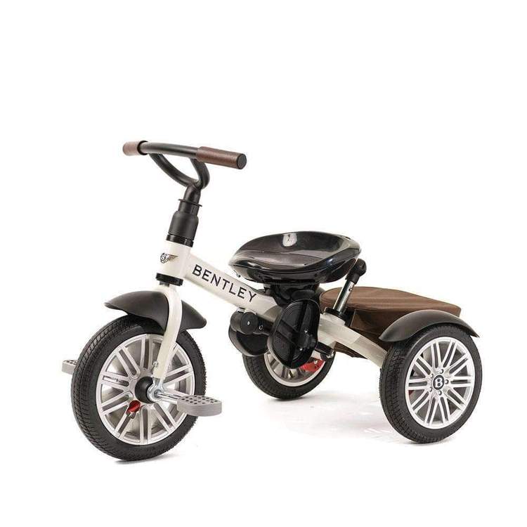 Bentley Tricycle - Brown White Satin