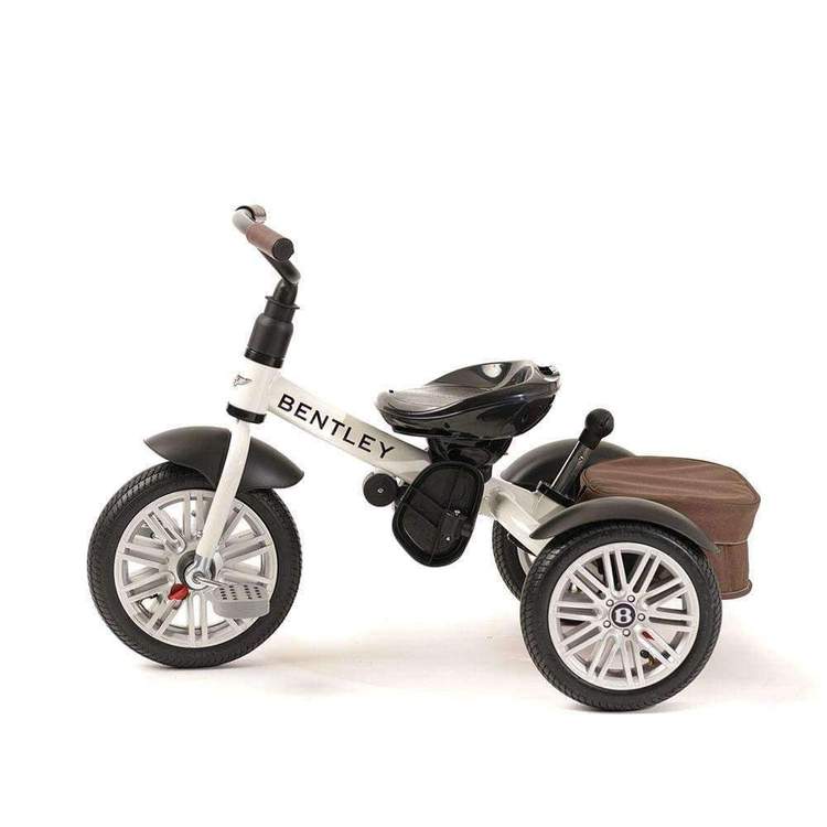 Bentley Tricycle - Brown White Satin