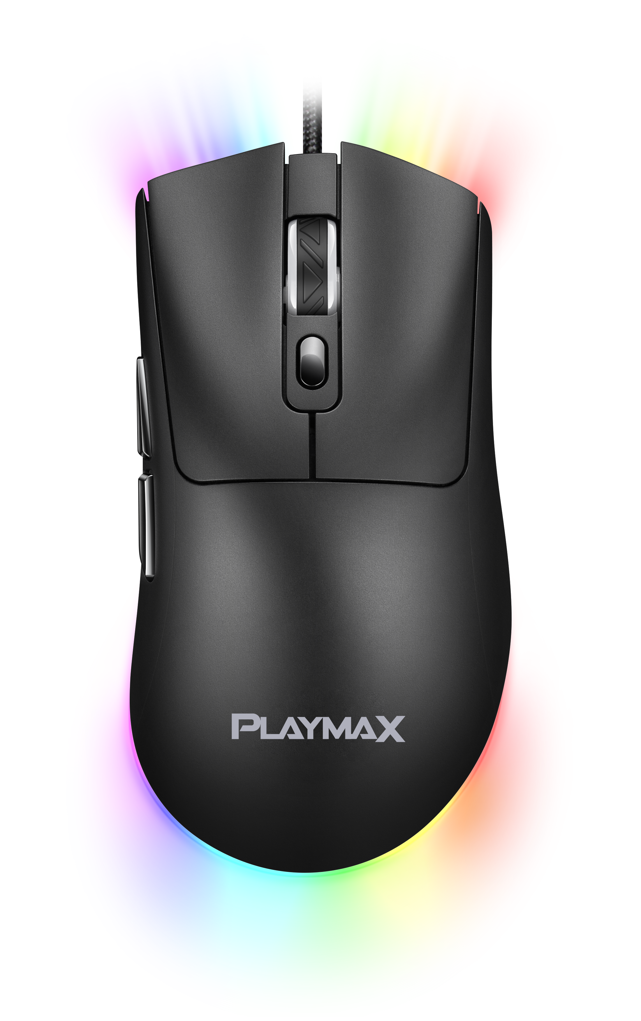 Playmax Black RGB Gaming mouse and mouse mat combo
