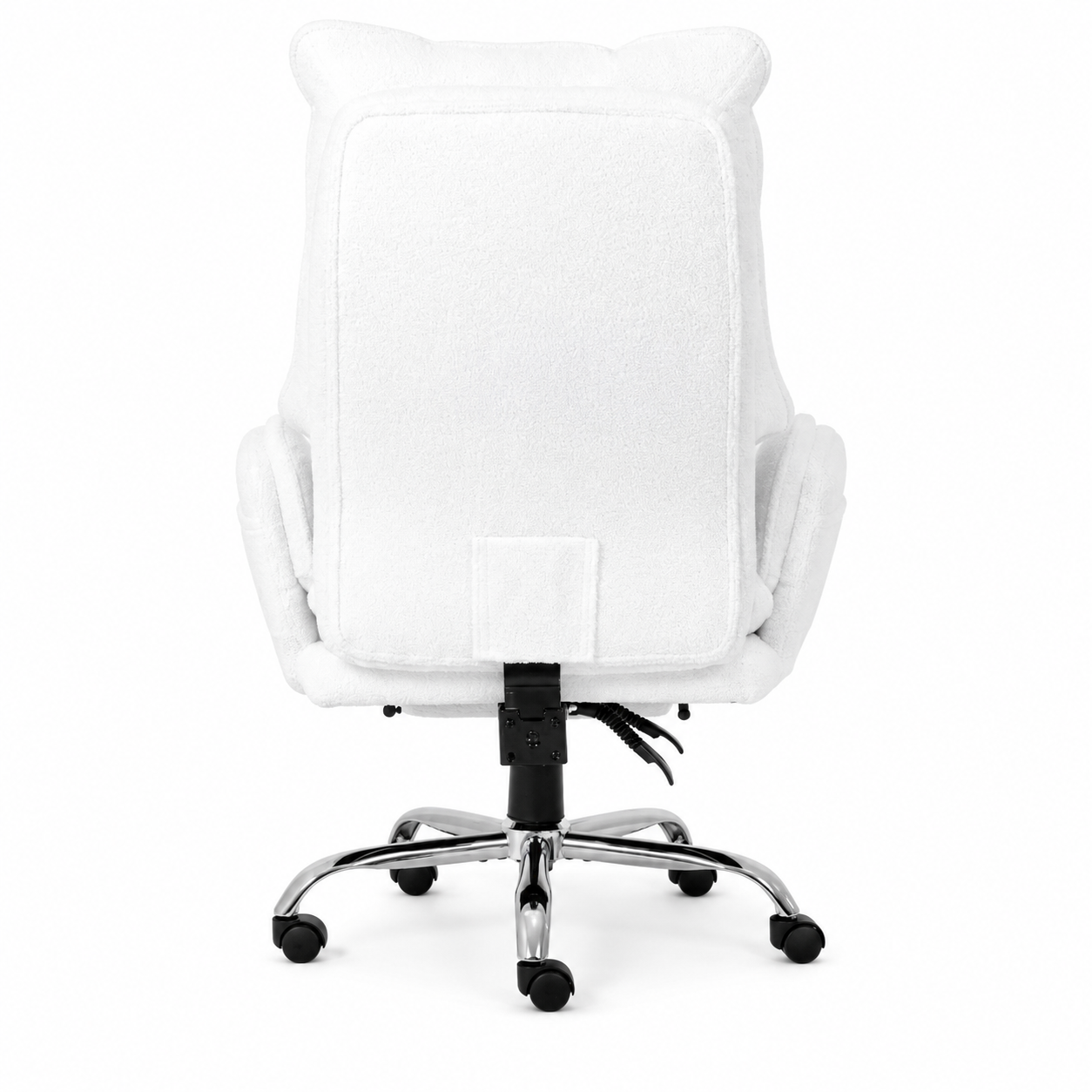 Playmax Studio Cloud Gaming Chair Cross leg Teddy White