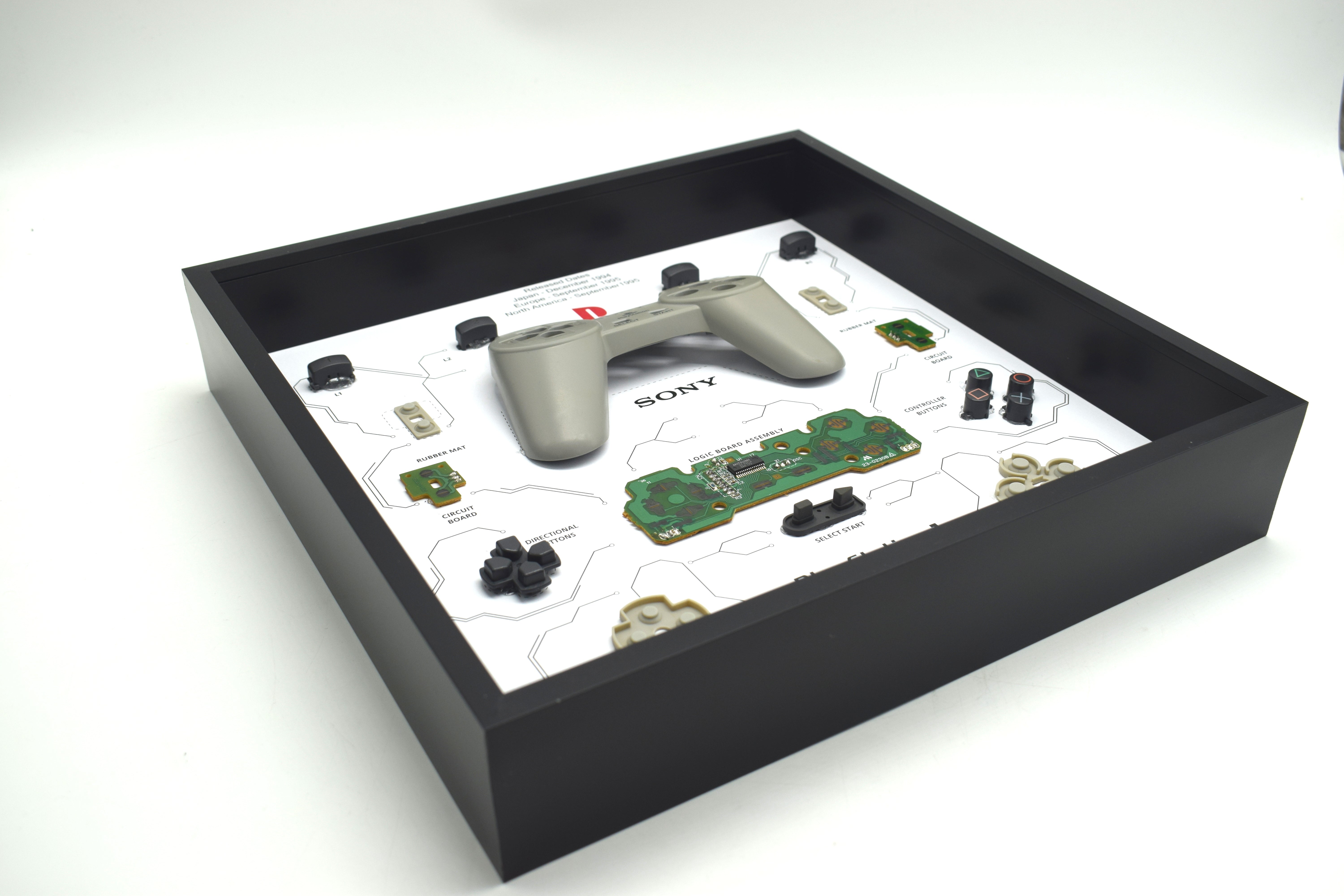 Retro Sony PS1 Controller SCPH-1080/SCPH-1010 Display Photo Frame