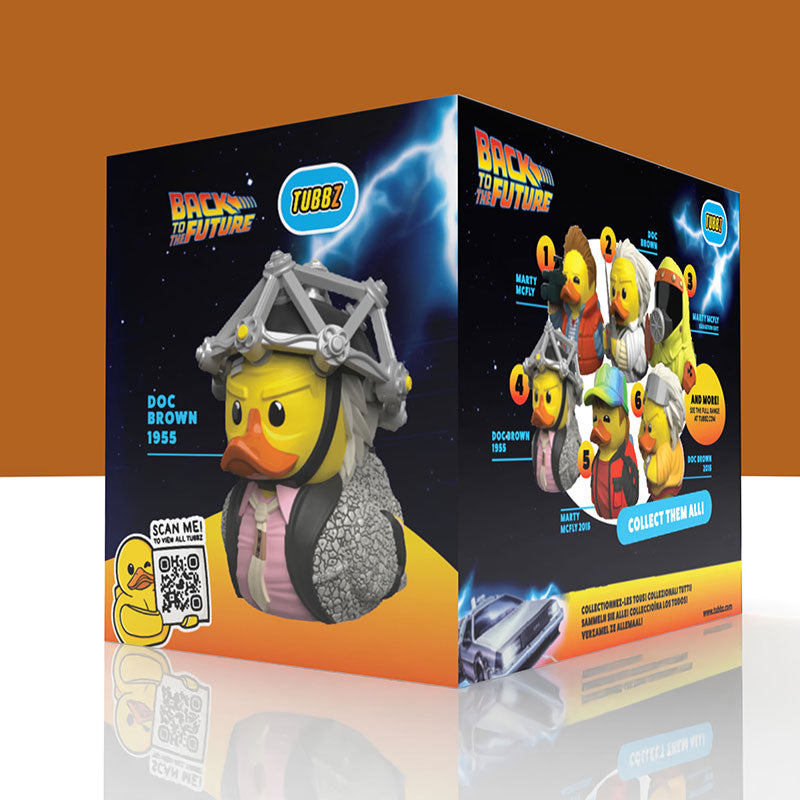 BTTF Tubbz BOXED Doc Brown 1950s