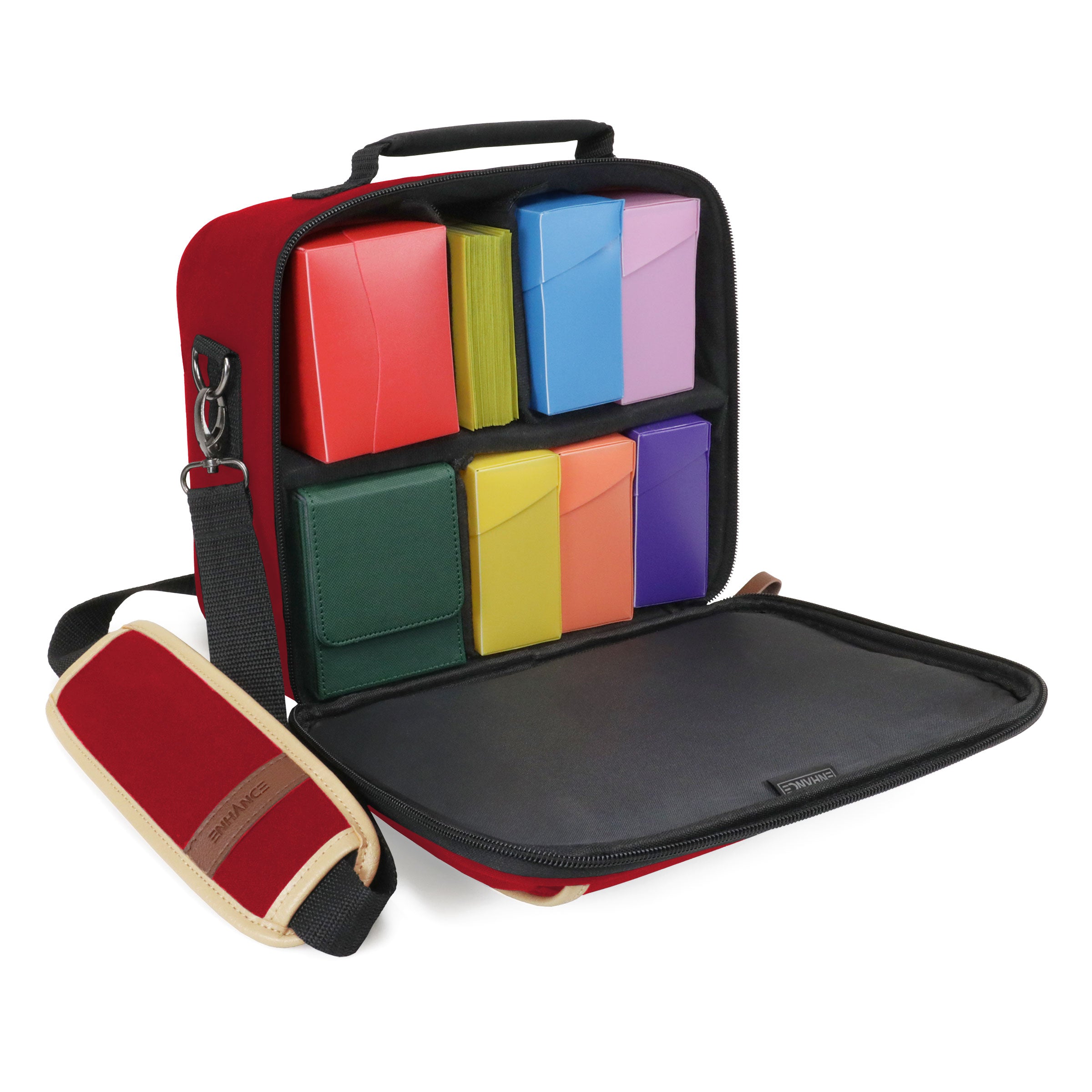 Enhance Designer Edition Trading Card Case - Red