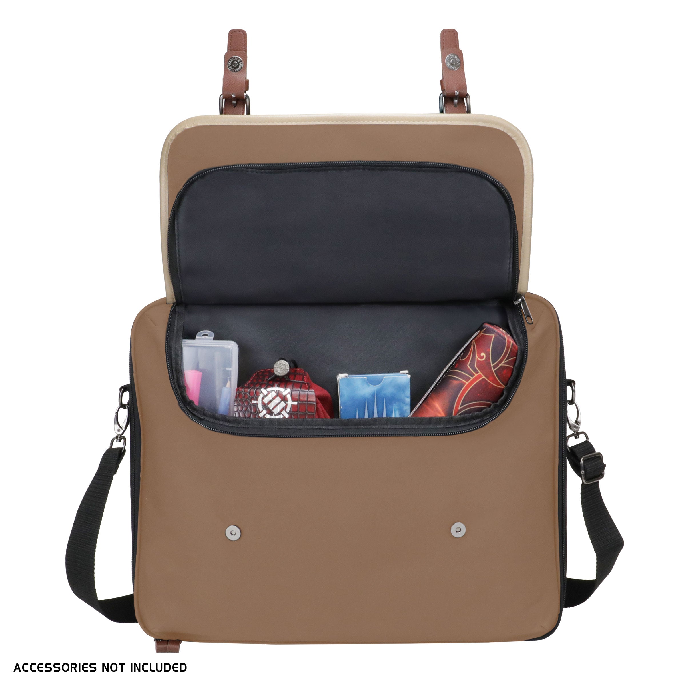 Enhance Designer Edition Trading Card Game Shoulder Bag - Tan