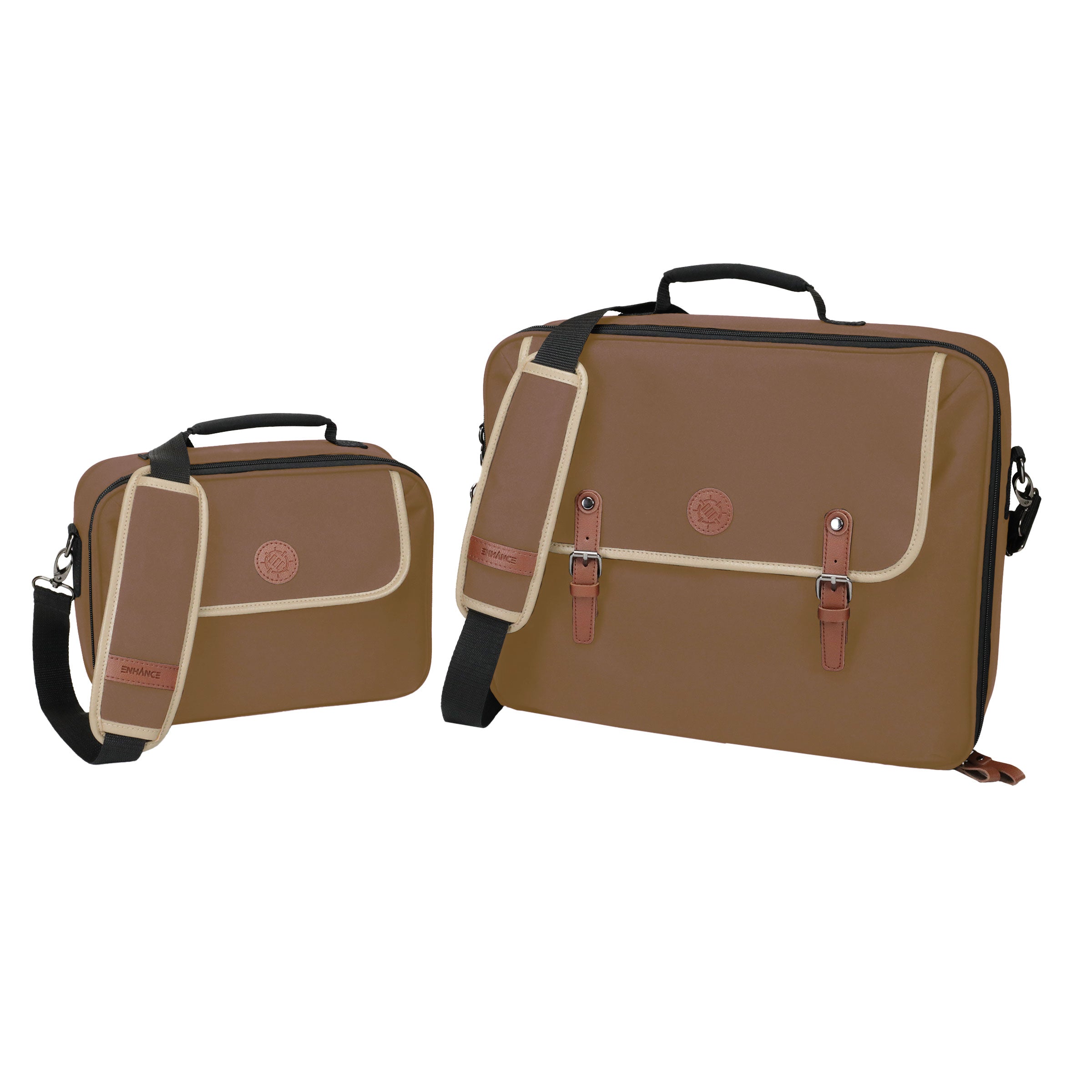 Enhance Designer Edition Trading Card Game Shoulder Bag - Tan