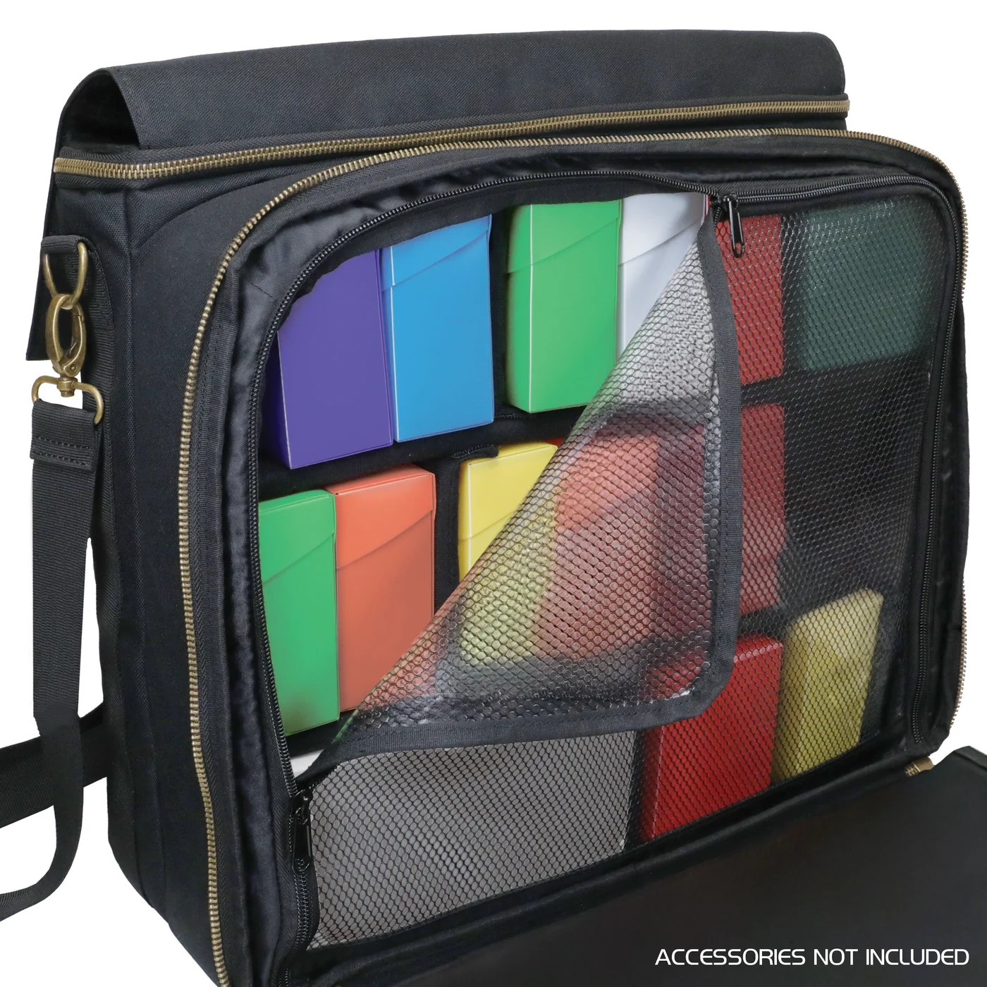 Enhance Trading Card Shoulder Bag - Black