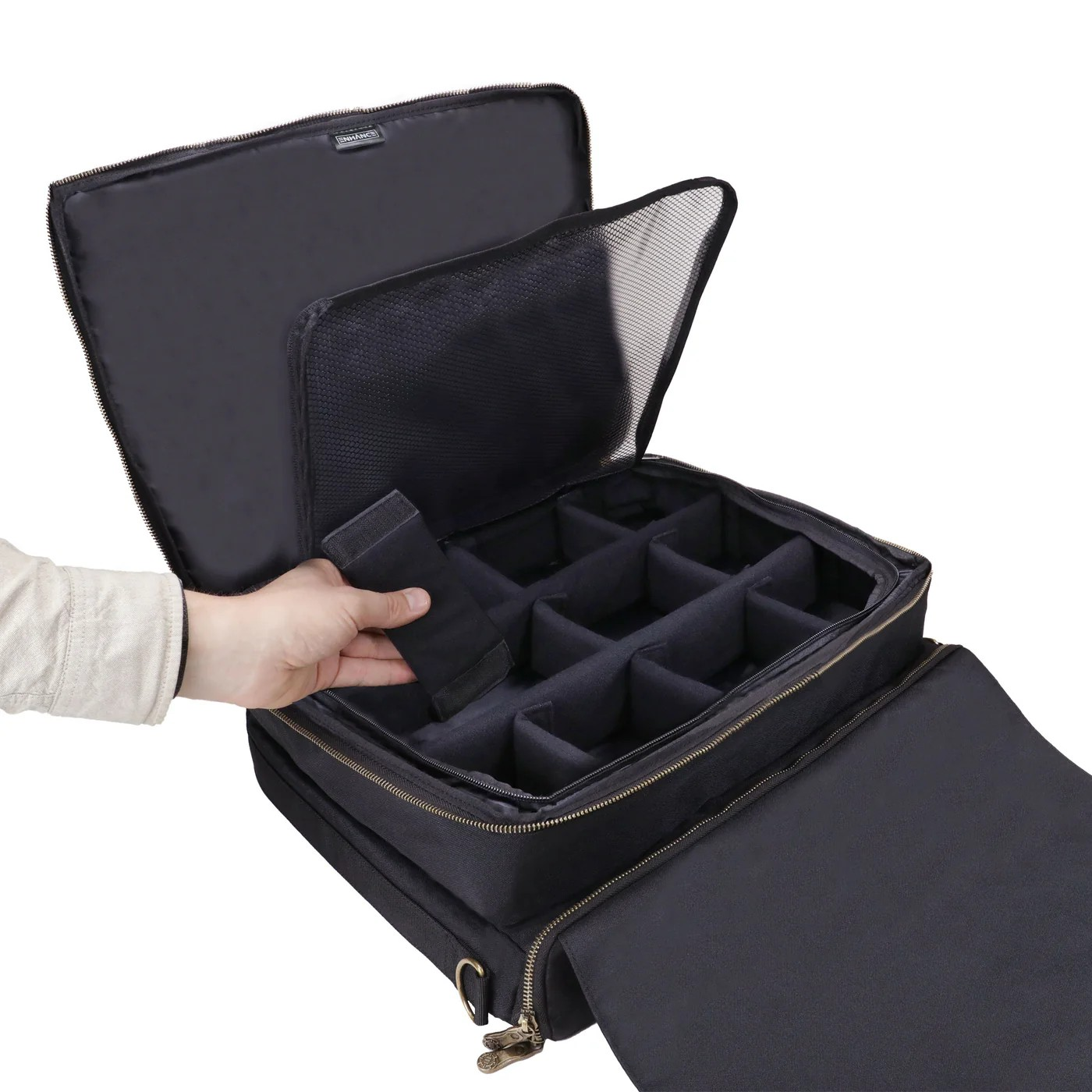 Enhance Trading Card Shoulder Bag - Black