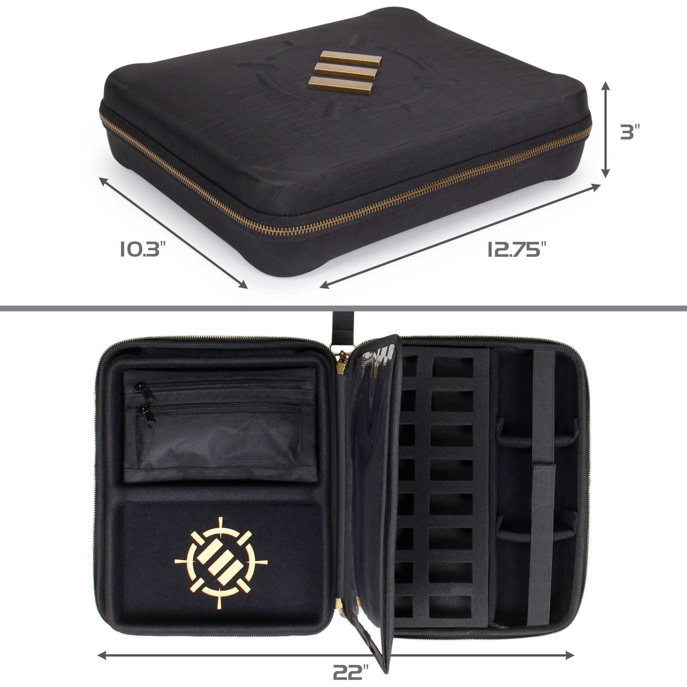ENHANCE Tabletop Gaming RPG Organizer Case