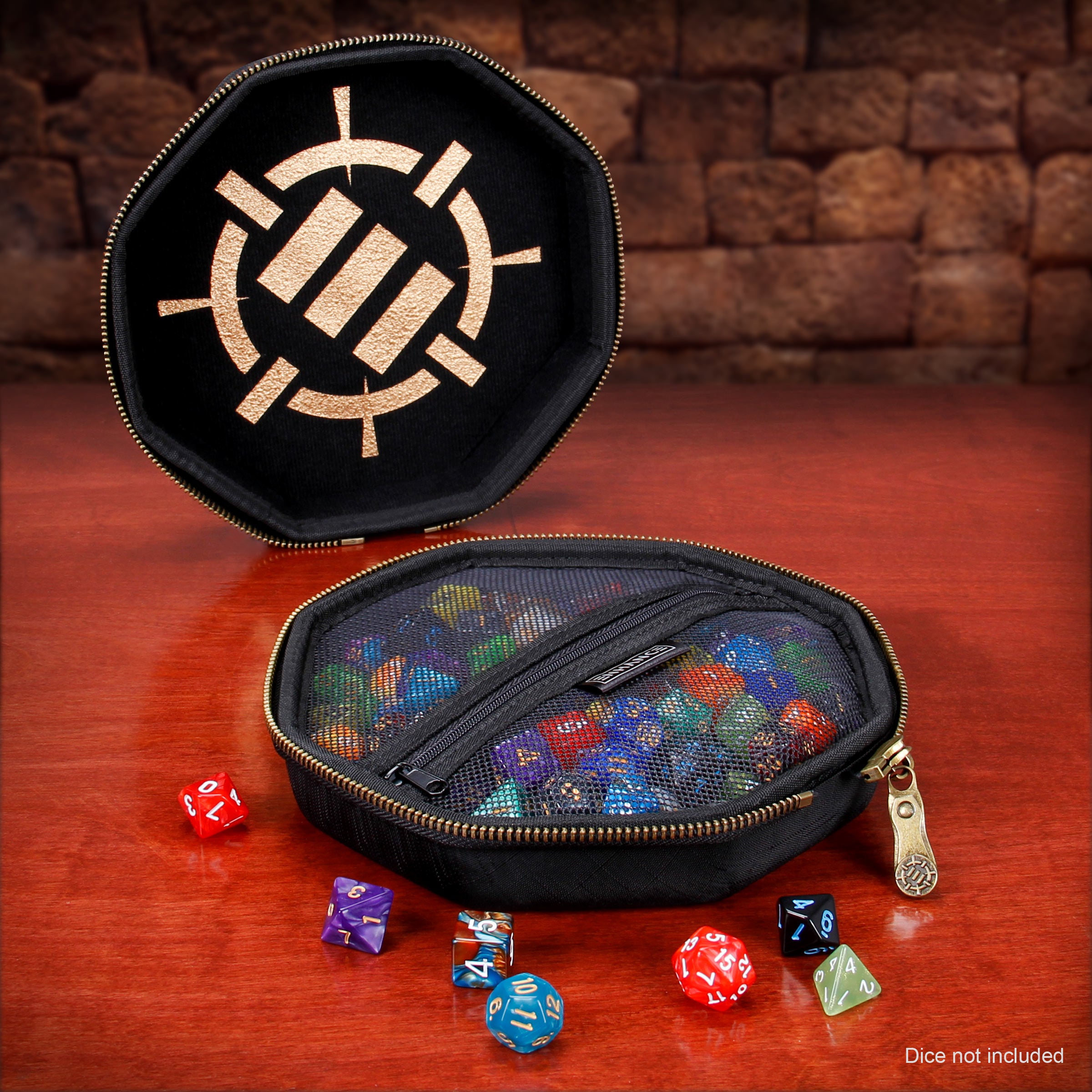 ENHANCE Tabletop Gaming Dice Case and Rolling Tray