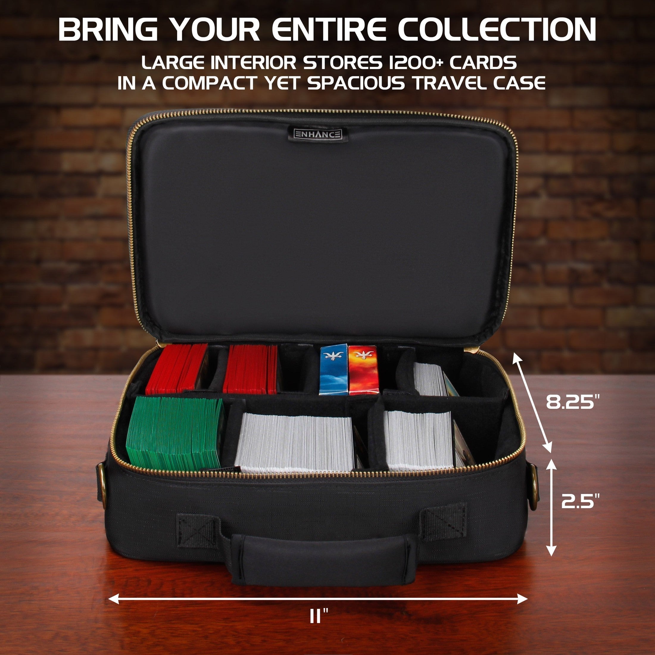 ENHANCE Trading Card Carrying Case