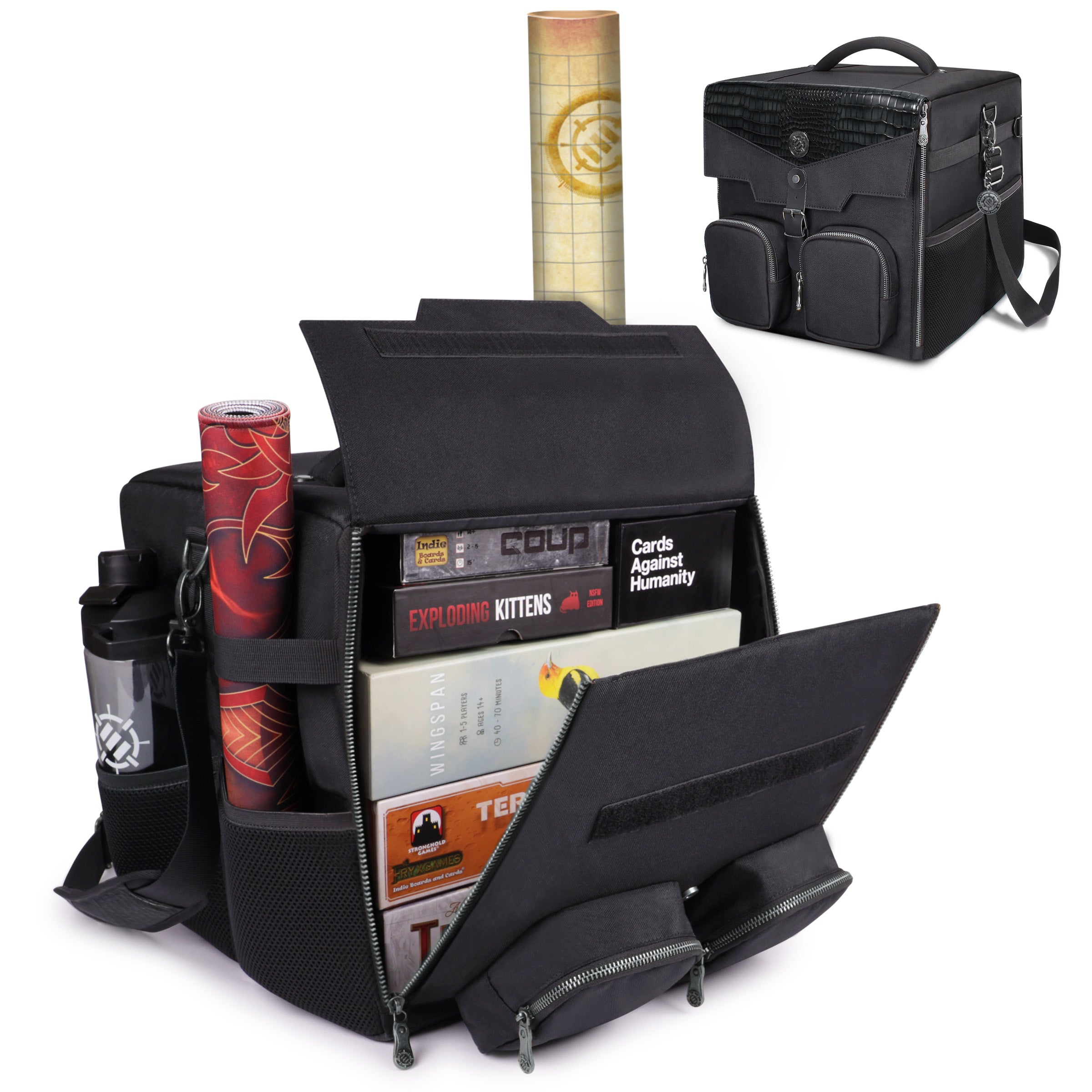 Enhance Collectors Edition Board Game Shoulder Bag Black