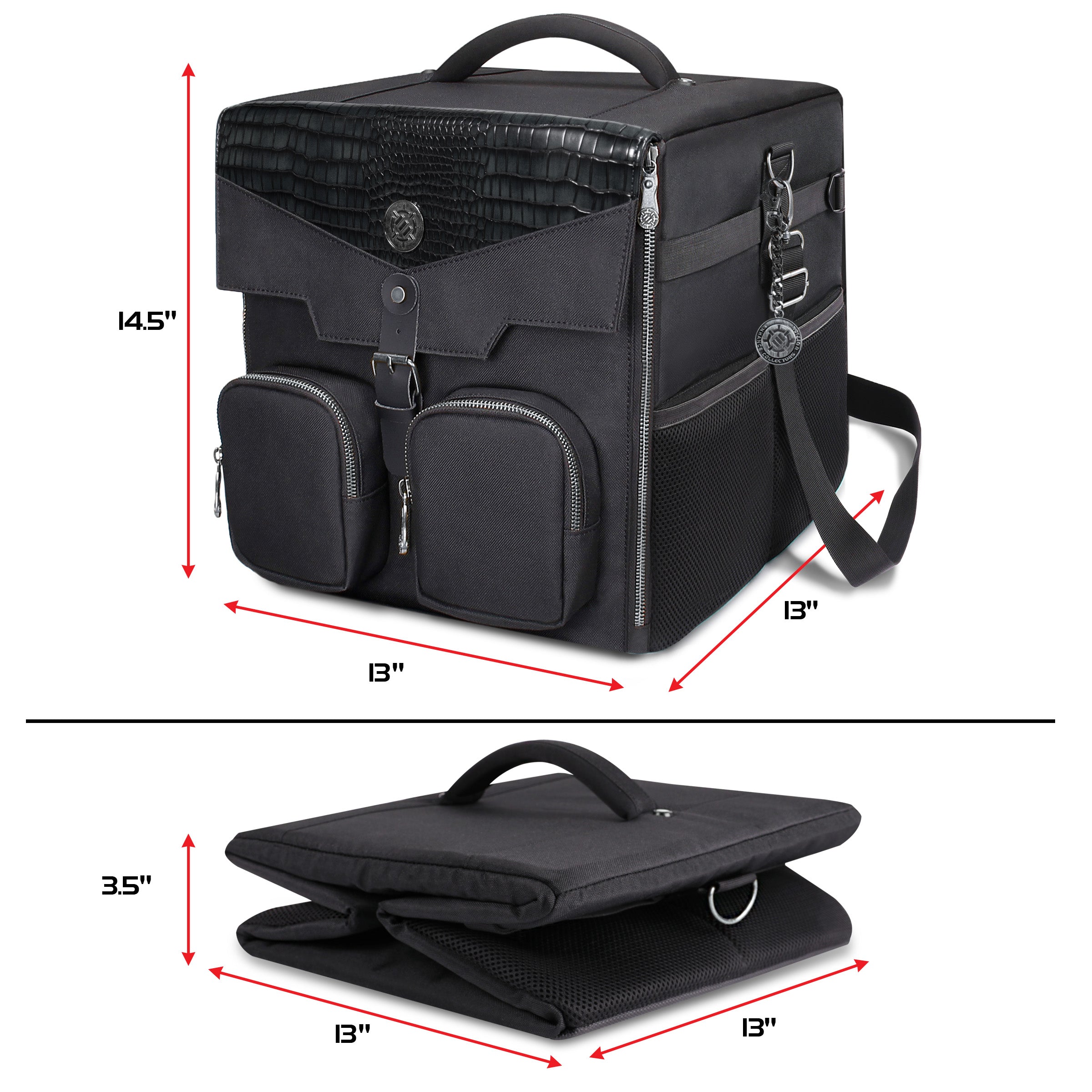 Enhance Collectors Edition Board Game Shoulder Bag Black
