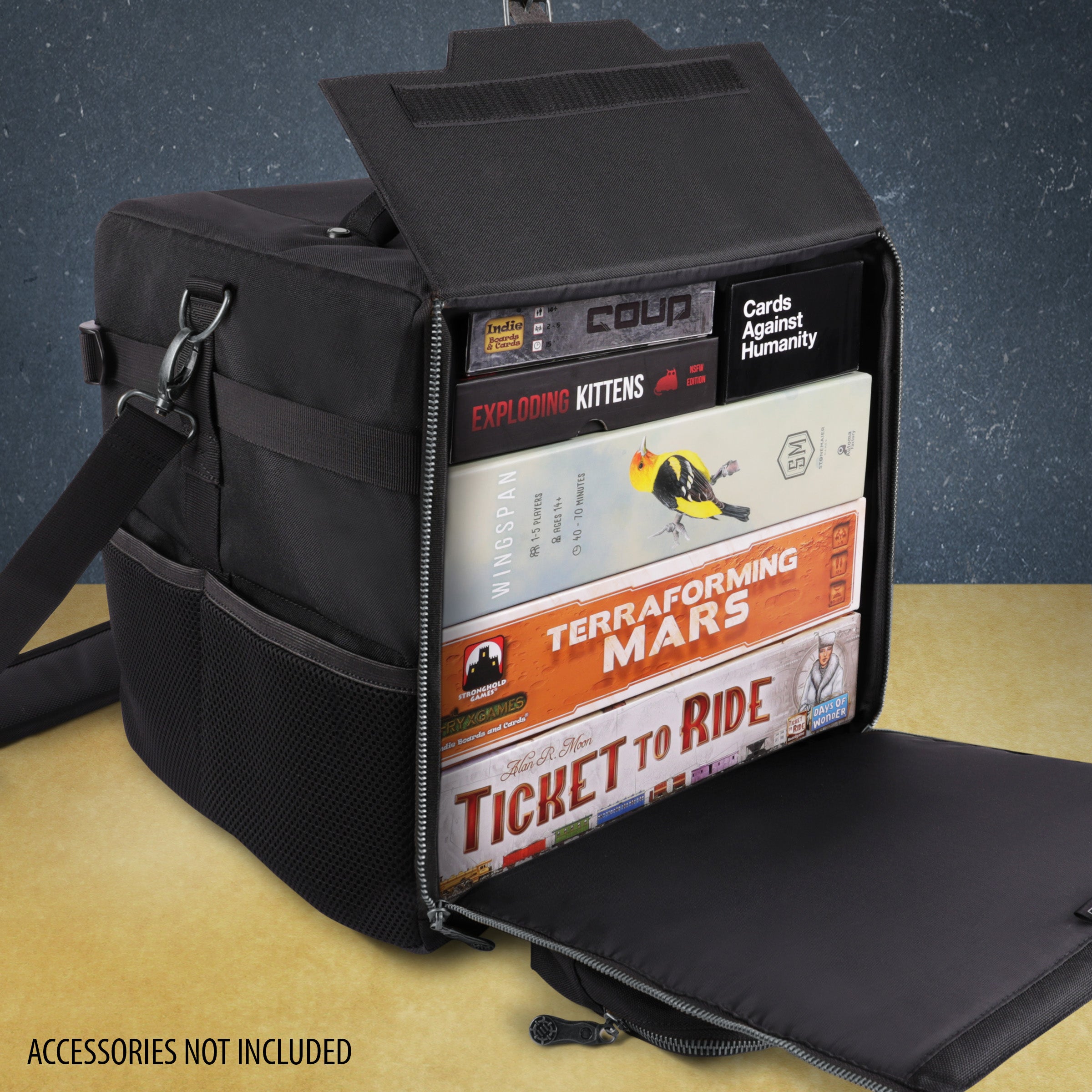 Enhance Collectors Edition Board Game Shoulder Bag Black