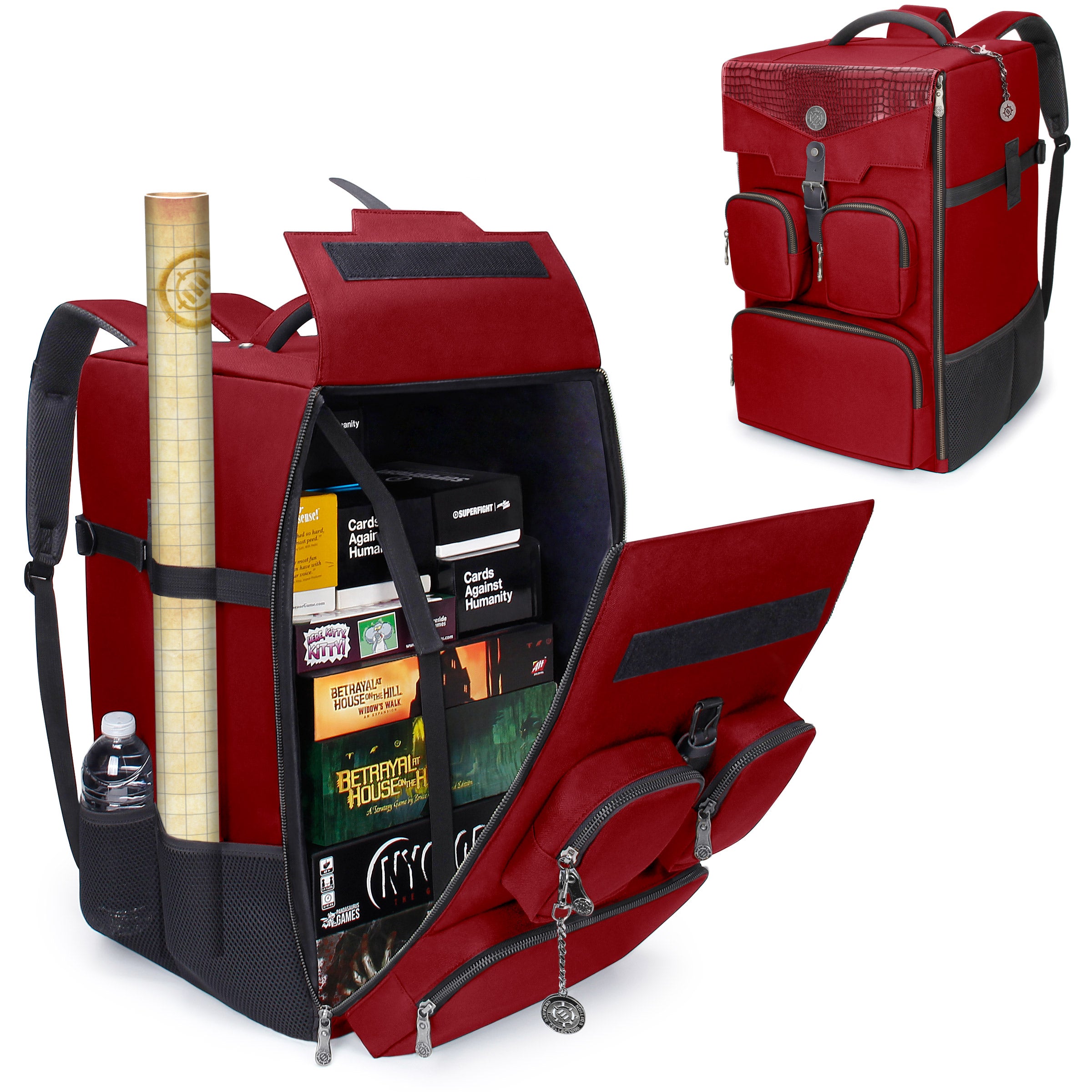 Enhance Collectors Edition Tabletop Game Box Backpack - Red