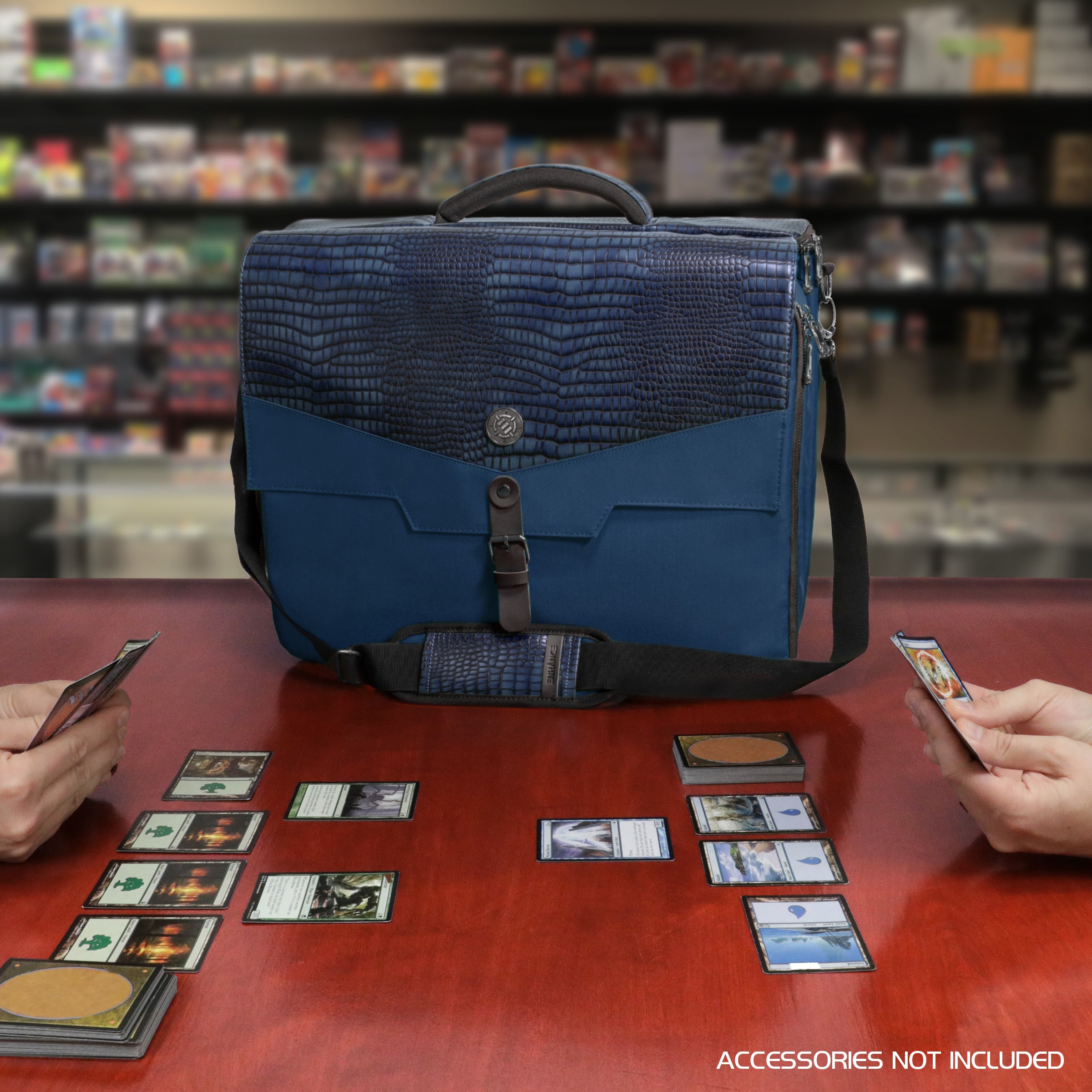 Enhance Tabletop Collectors Edition Trading Card Shoulder Bag - Dragon Blue