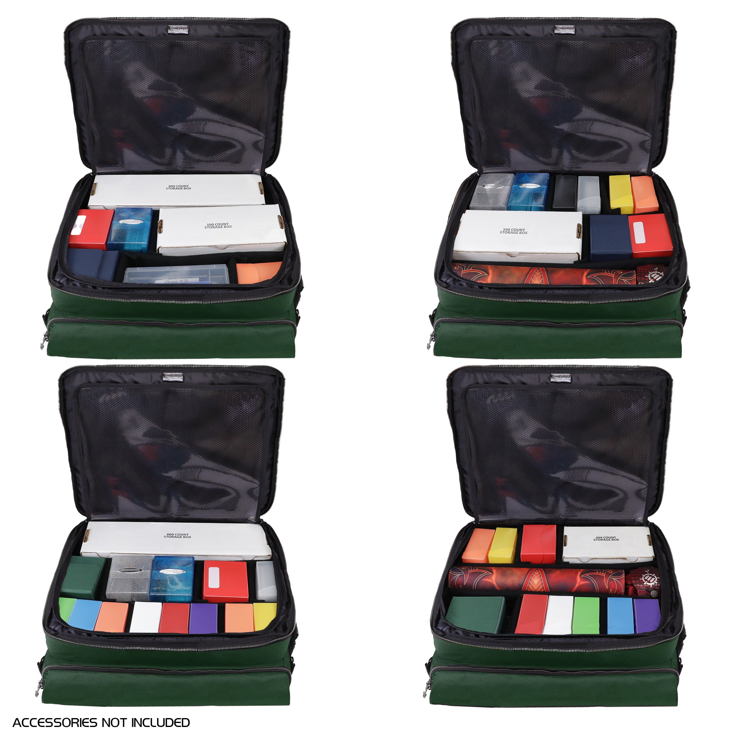 Enhance Tabletop Collectors Edition Trading Card Shoulder Bag - Green