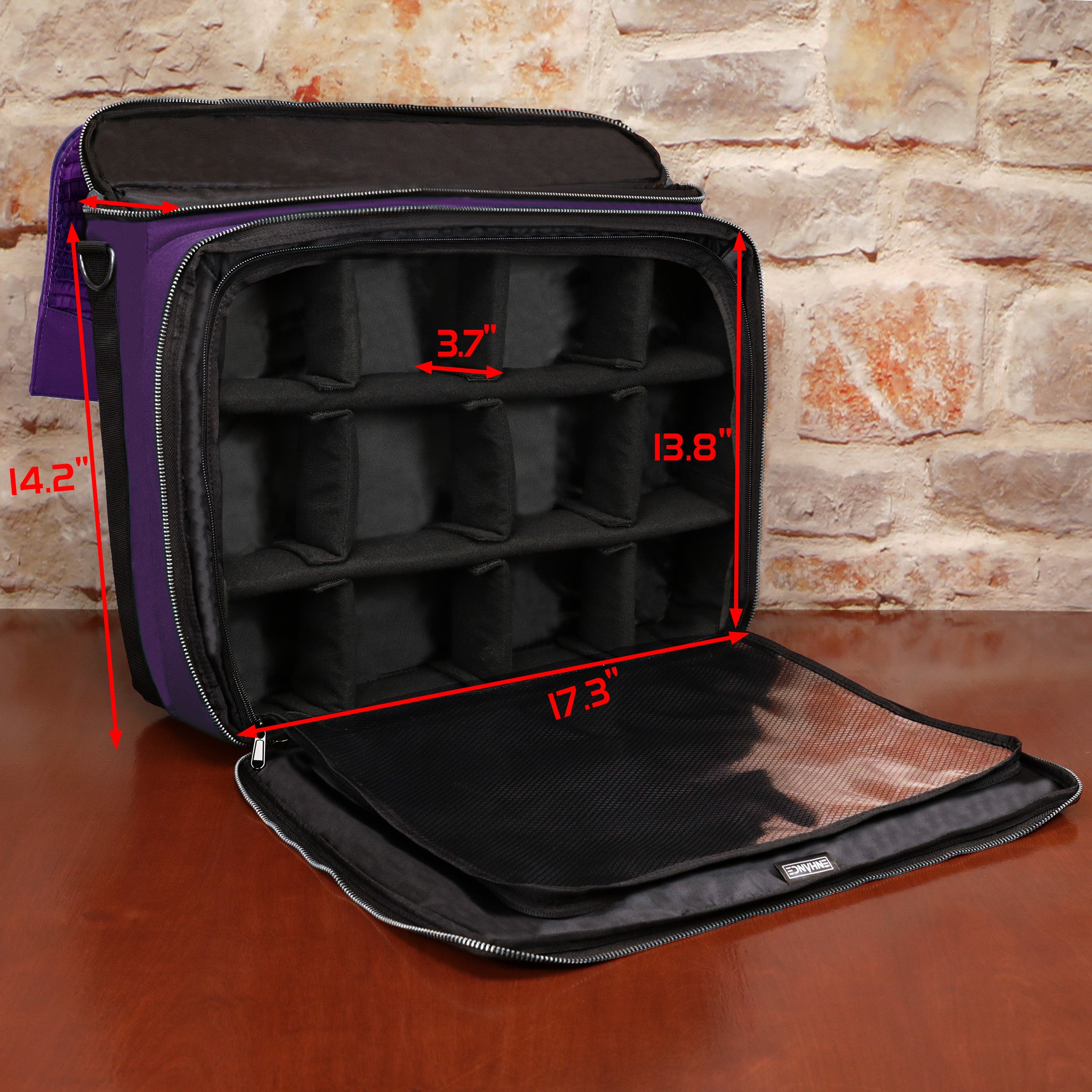 Enhance Tabletop Collectors Edition Trading Card Shoulder Bag - Purple