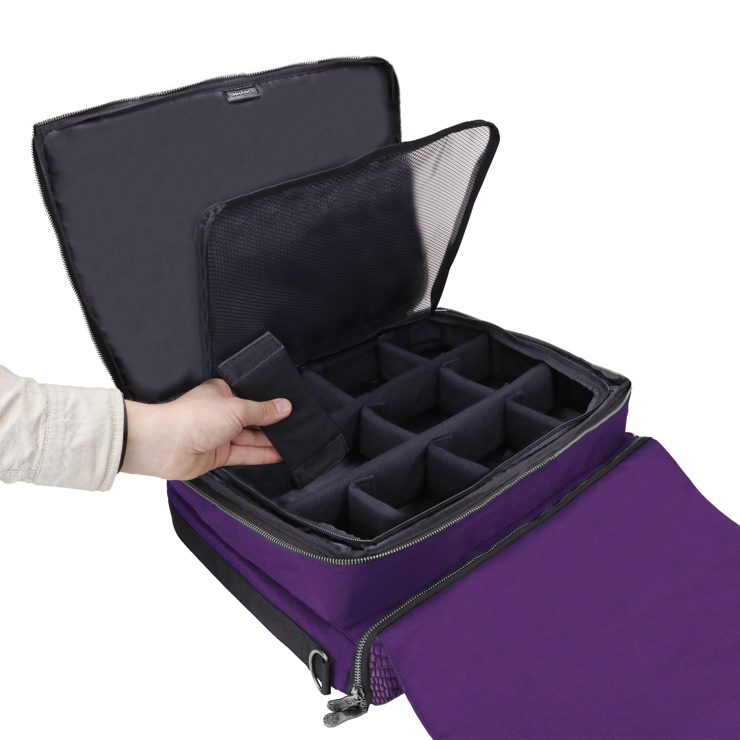 Enhance Tabletop Collectors Edition Trading Card Shoulder Bag - Purple