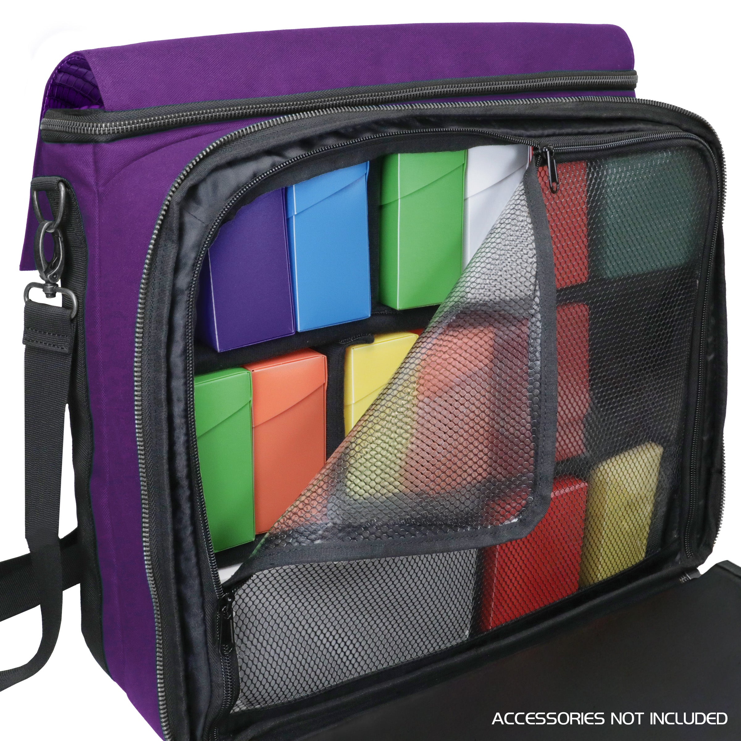 Enhance Tabletop Collectors Edition Trading Card Shoulder Bag - Purple