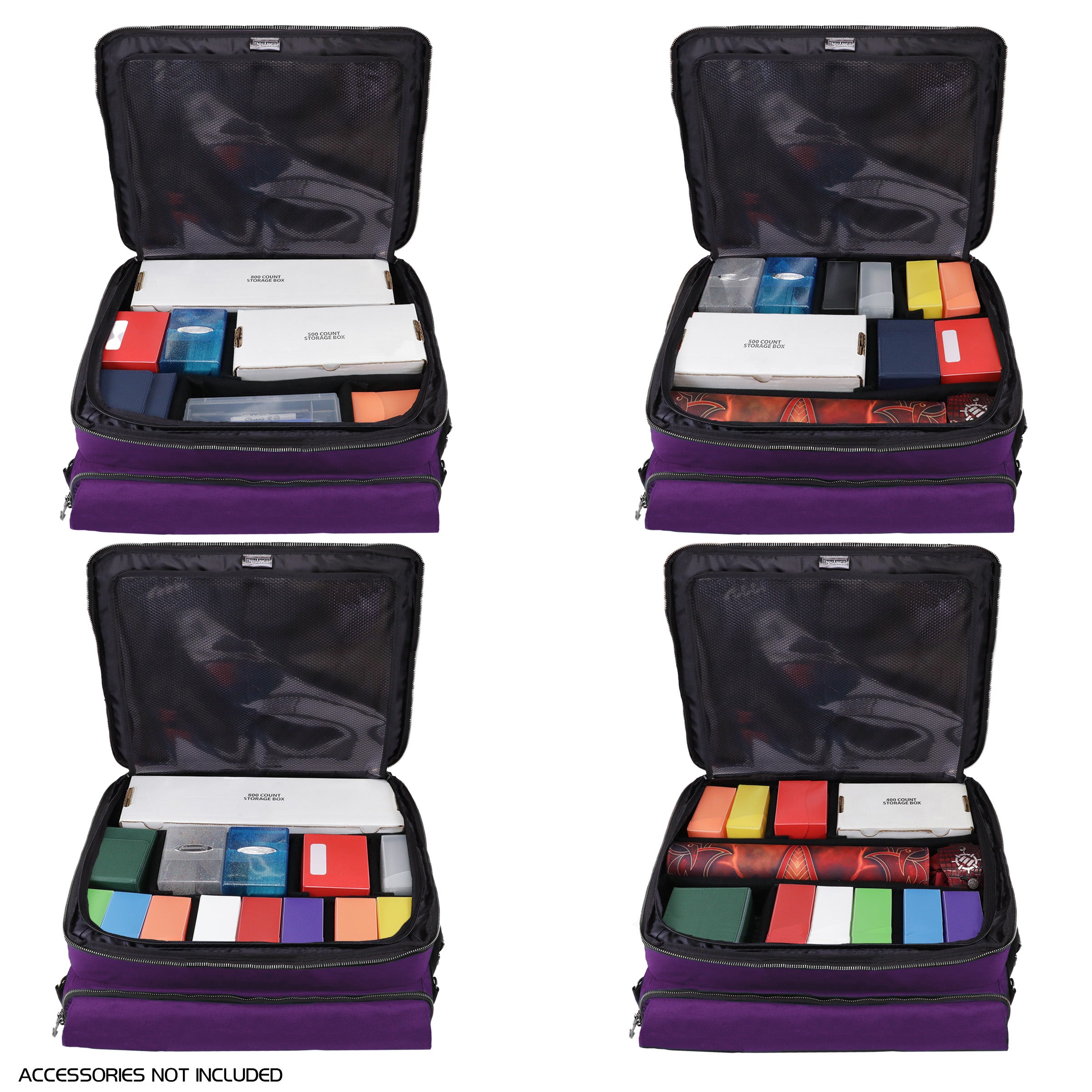 Enhance Tabletop Collectors Edition Trading Card Shoulder Bag - Purple