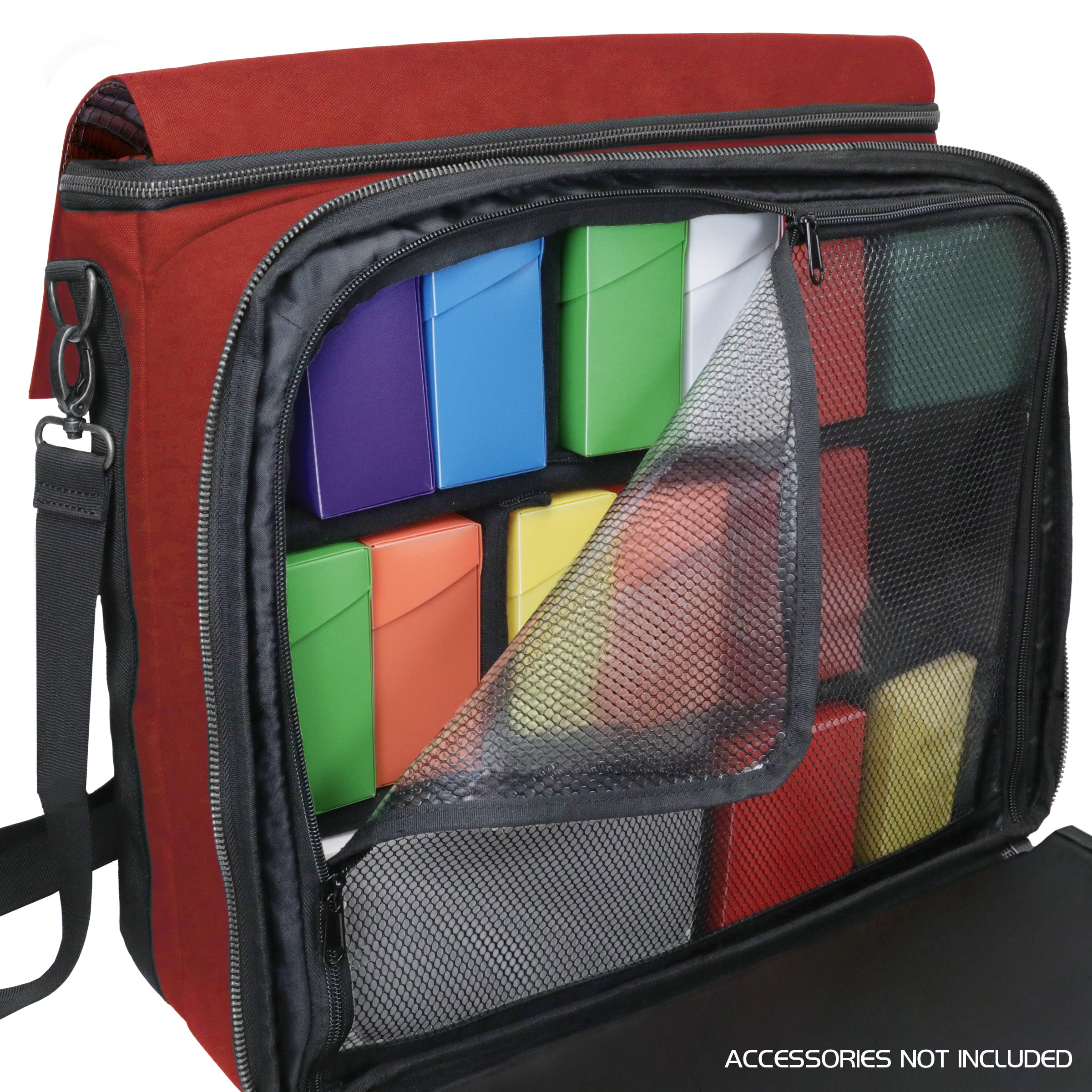Enhance Tabletop Collectors Edition Trading Card Shoulder Bag - Red