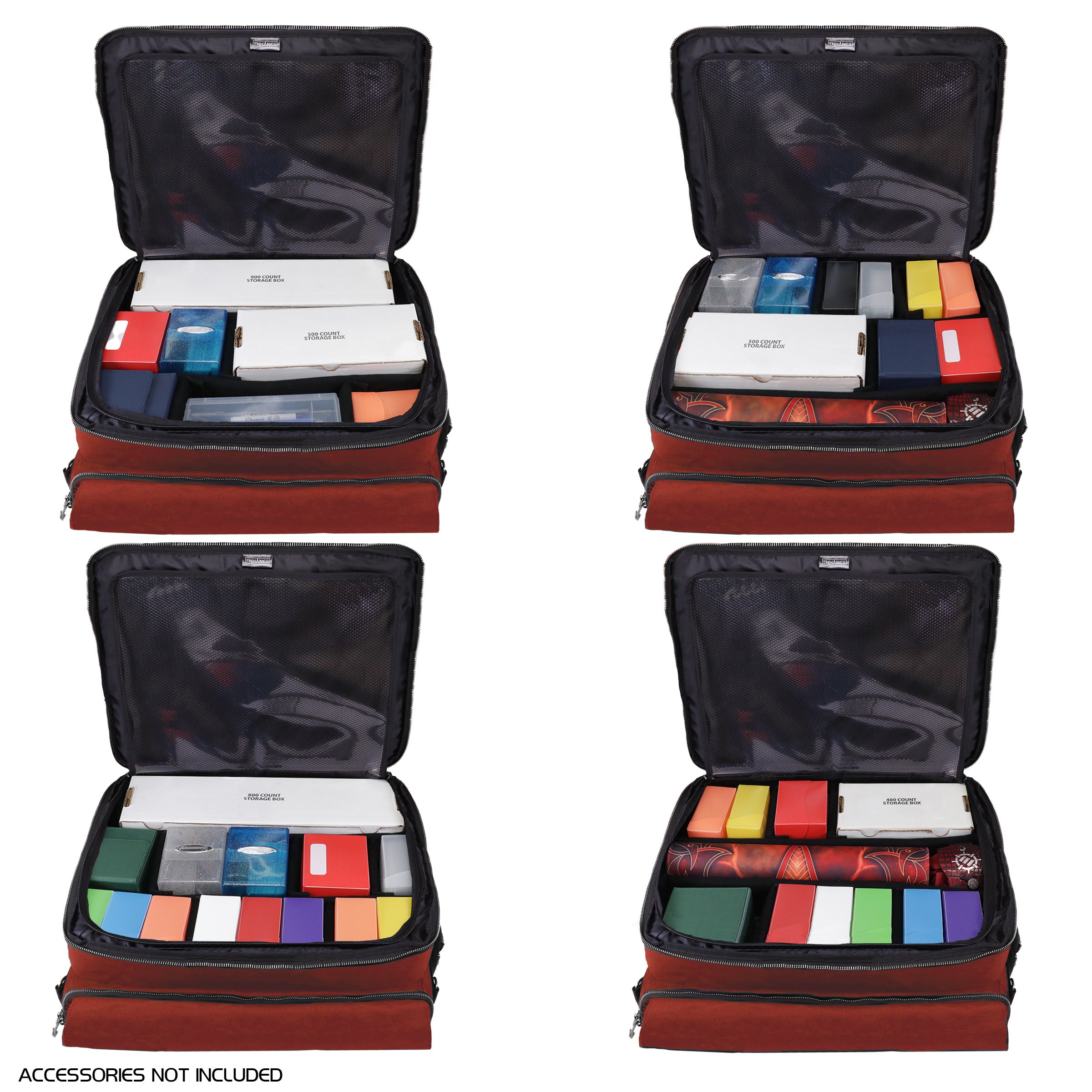 Enhance Tabletop Collectors Edition Trading Card Shoulder Bag - Red