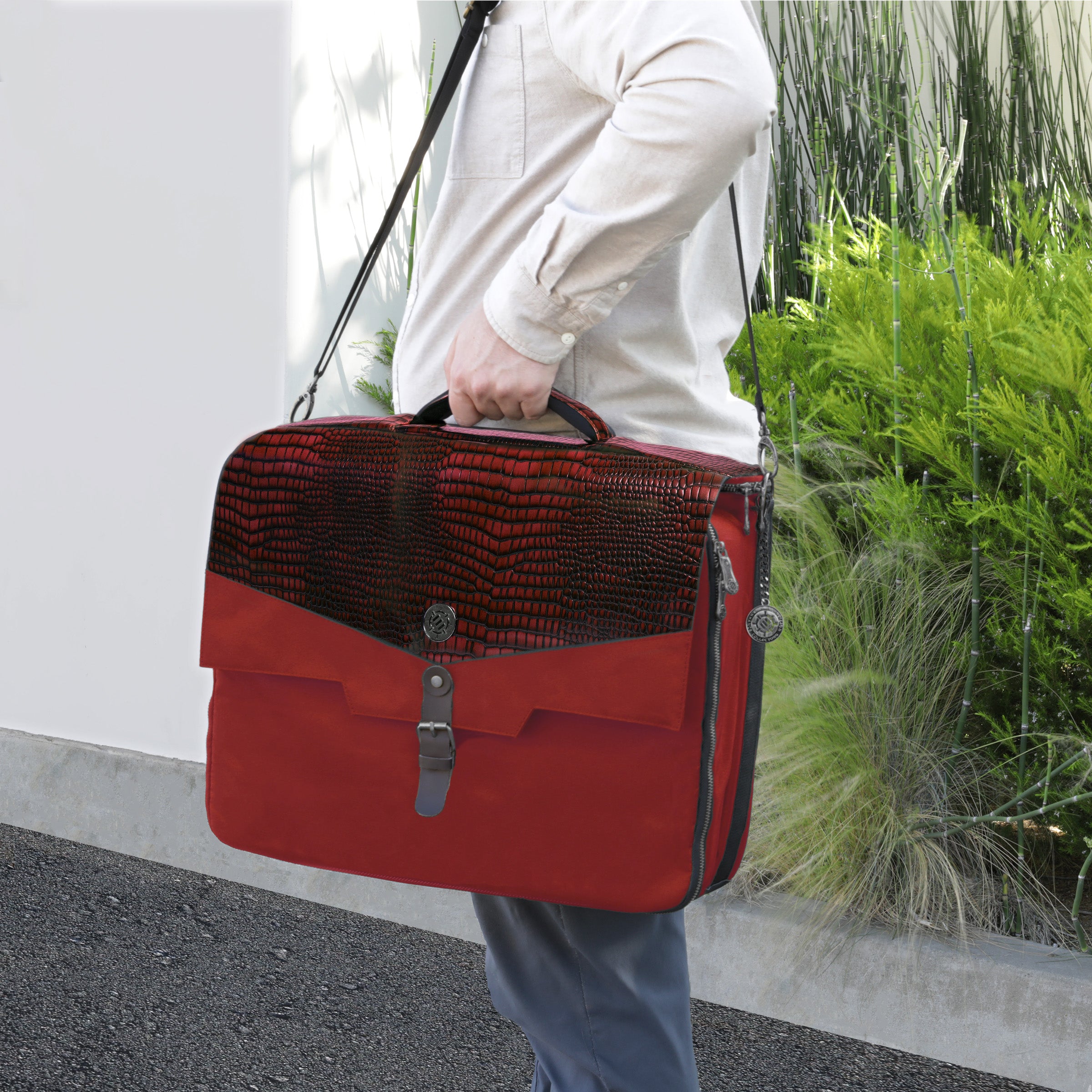 Enhance Tabletop Collectors Edition Trading Card Shoulder Bag - Red