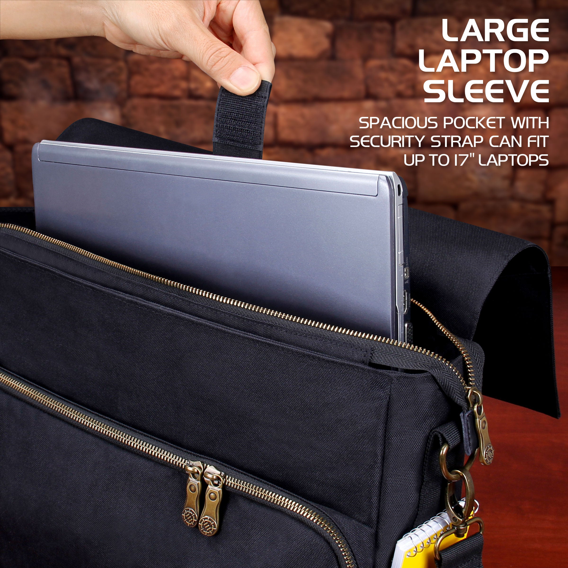 ENHANCE Tabletop Gaming RPG Player's Messenger Bag