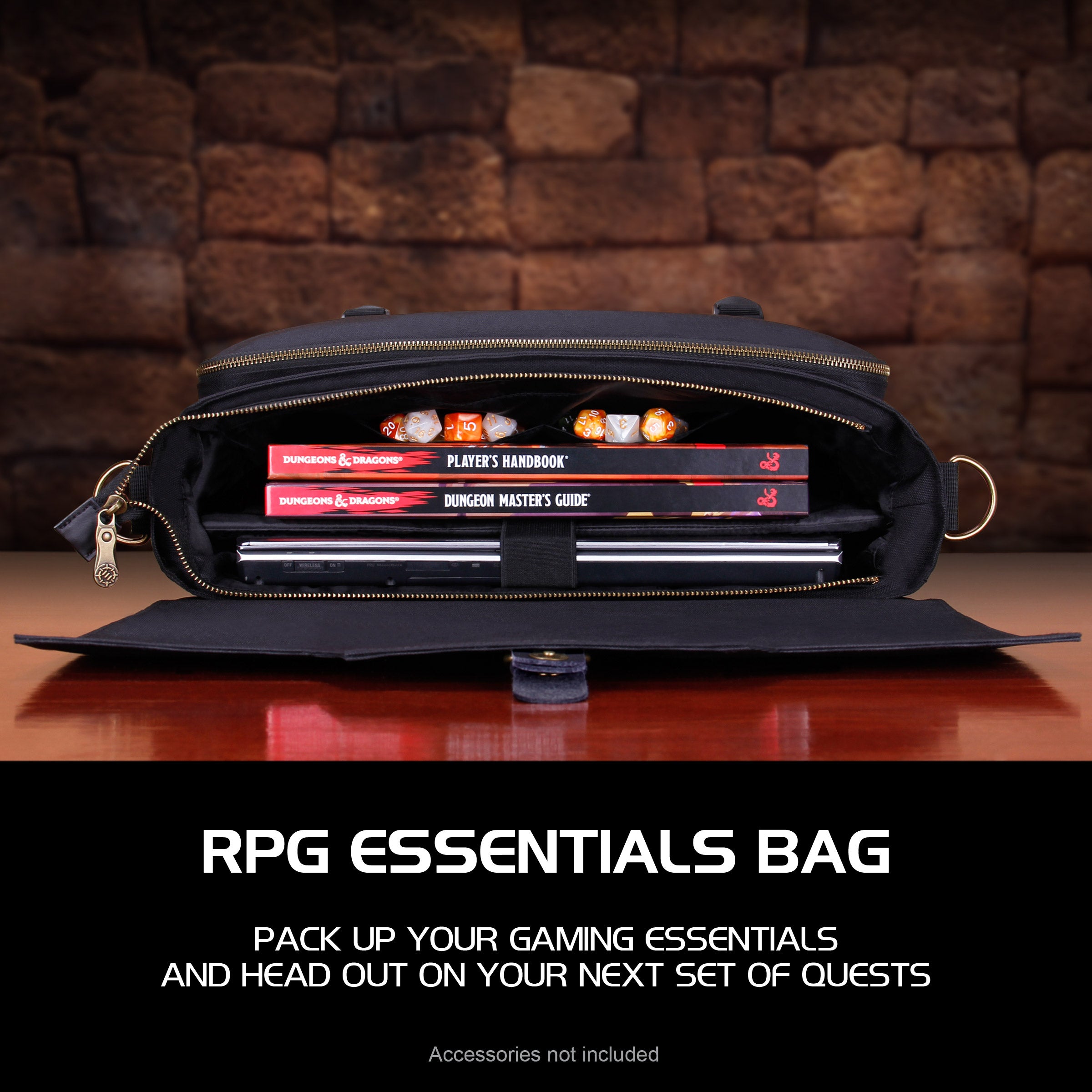 ENHANCE Tabletop Gaming RPG Player's Messenger Bag