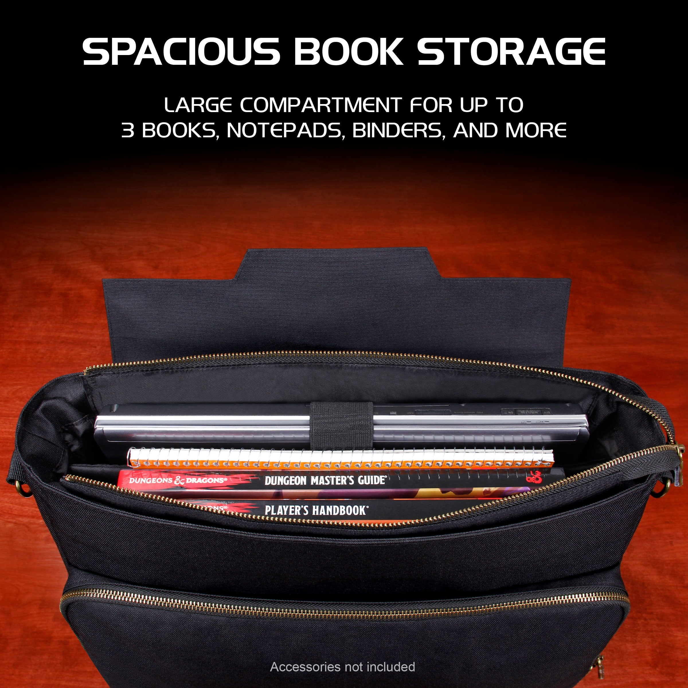 ENHANCE Tabletop Gaming RPG Player's Messenger Bag