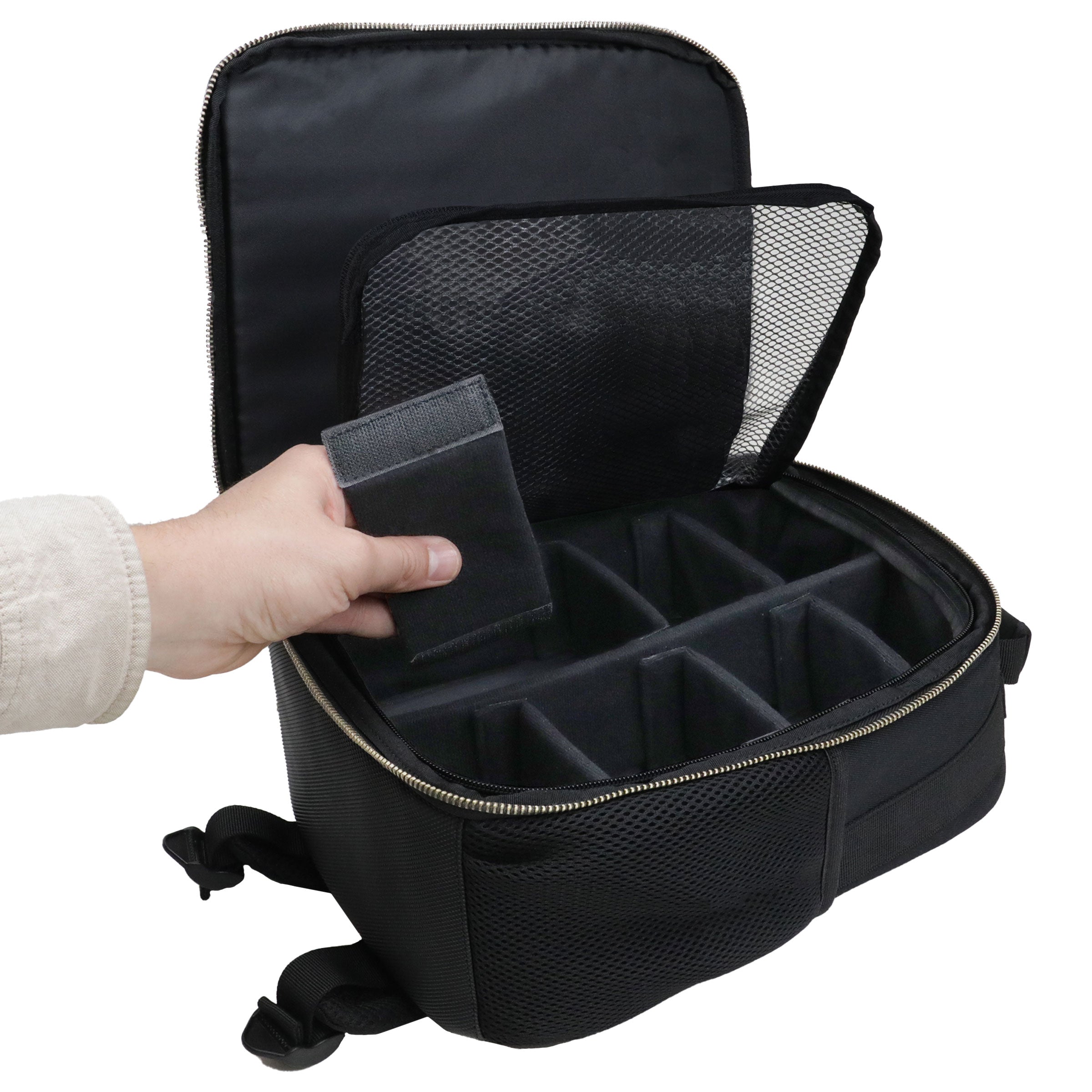 Enhance Tabletop Compact Trading Card Backpack Black