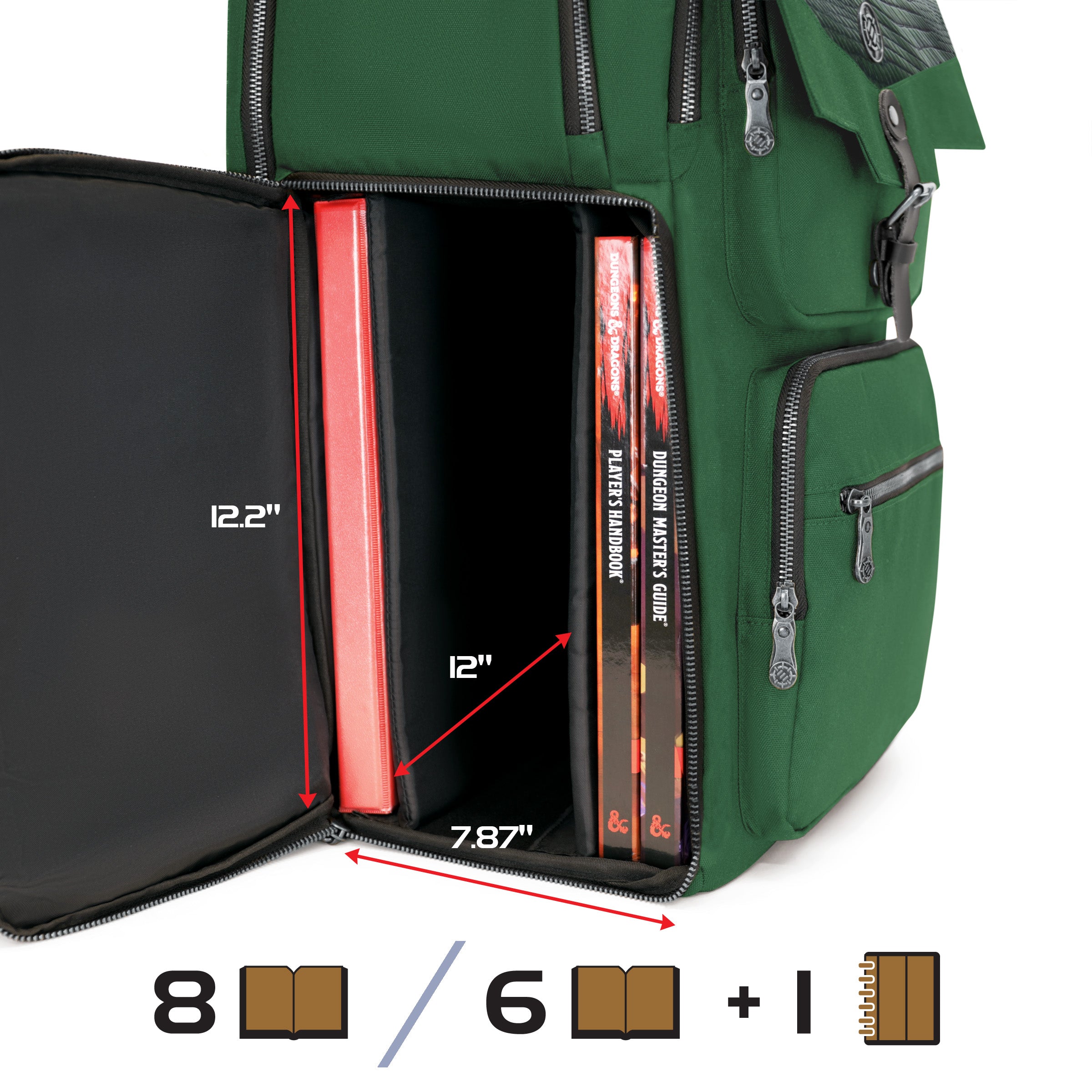 Enhance Tabletop Collectors Edition RPG Backpack - Green