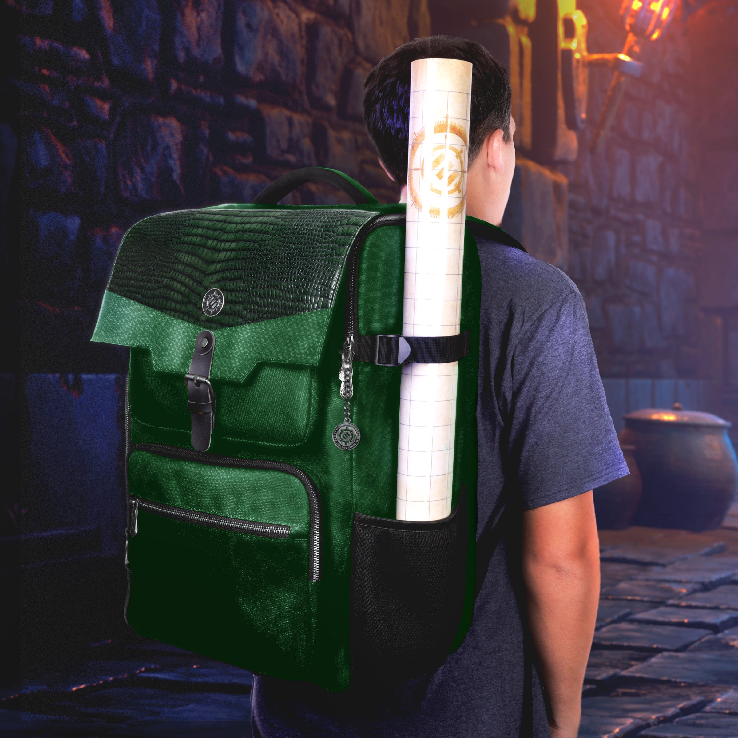 Enhance Tabletop Collectors Edition RPG Backpack - Green