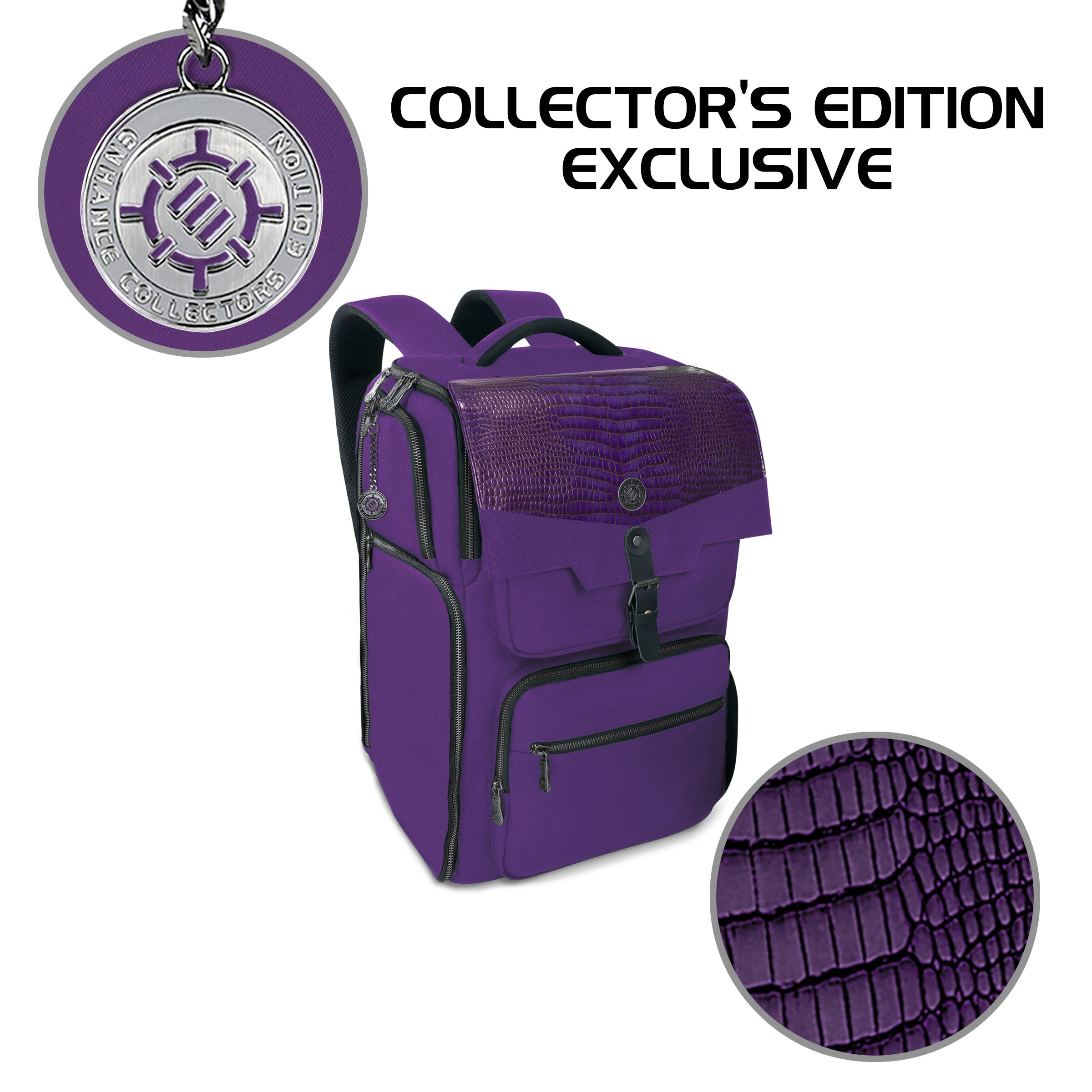 Enhance Tabletop Collectors Edition RPG Backpack - Purple